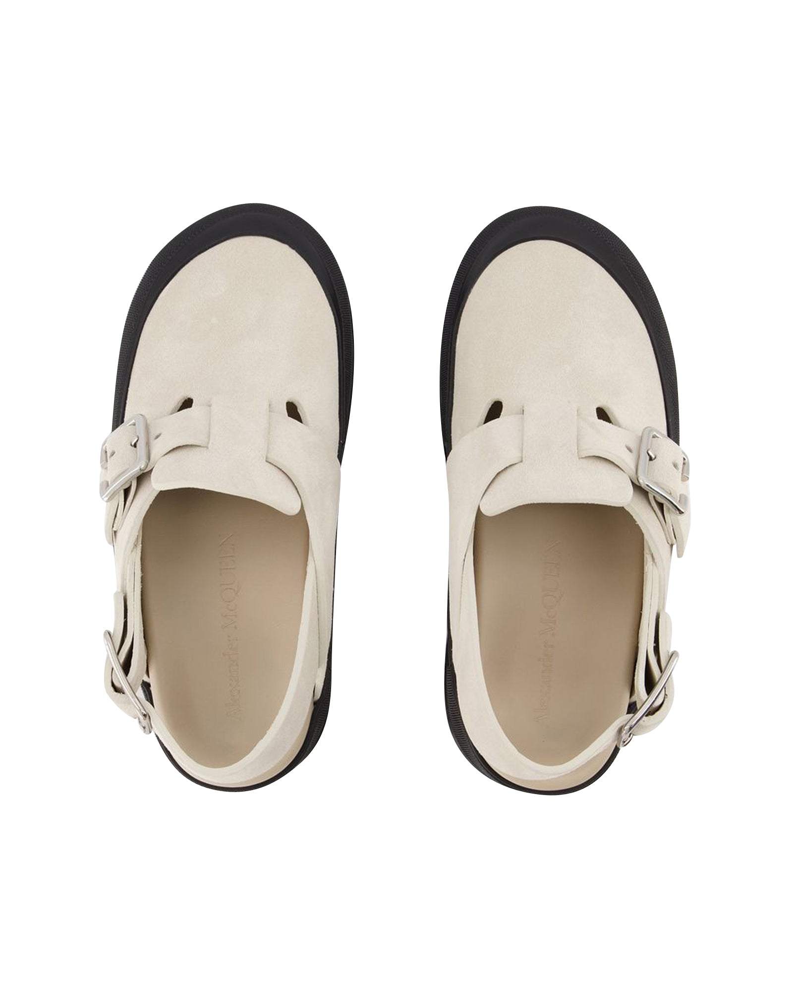 Oversize Flat Shoes - Alexander Mcqueen - Multi - Leather