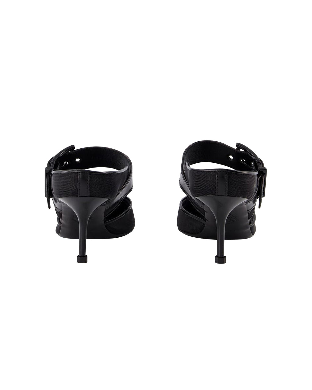 Punk Buckle Pumps - Alexander Mcqueen - Black - Leather