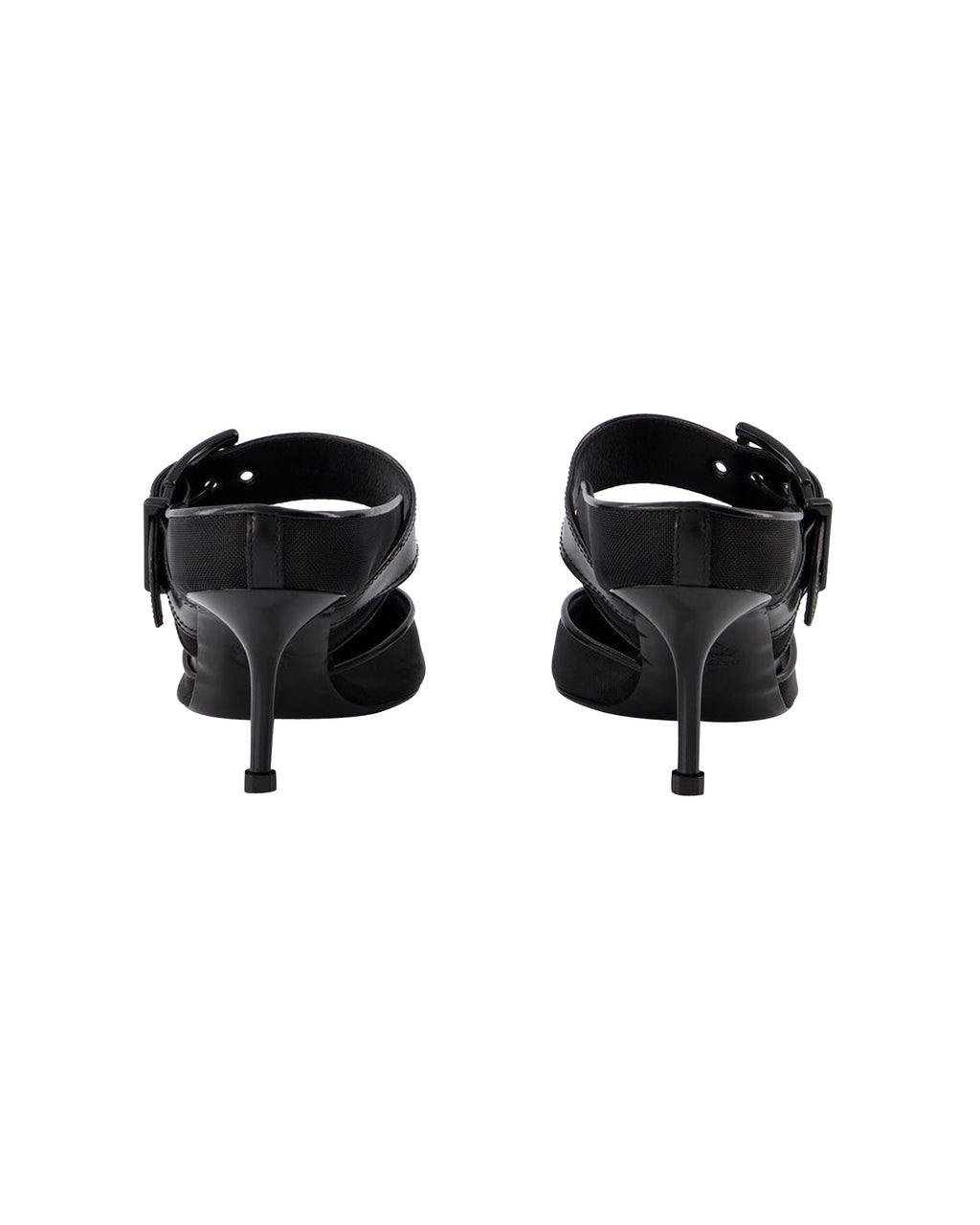 Punk Buckle Pumps - Alexander Mcqueen - Black - Leather
