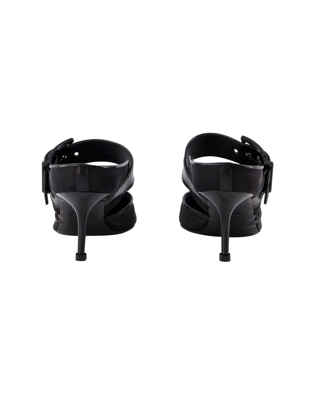 Punk Buckle Pumps - Alexander Mcqueen - Black - Leather