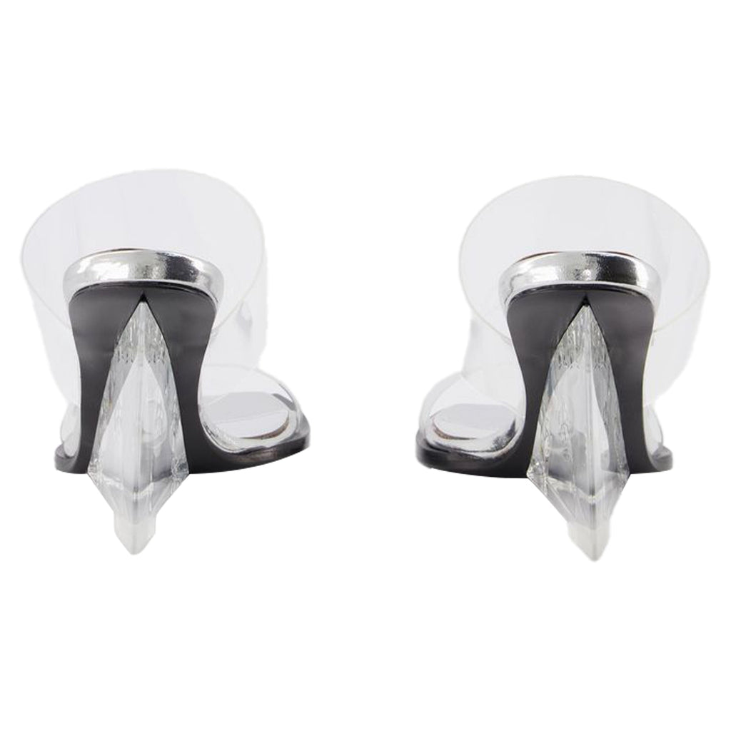 Sandals - Alexander Mcqueen - Clear - Leather