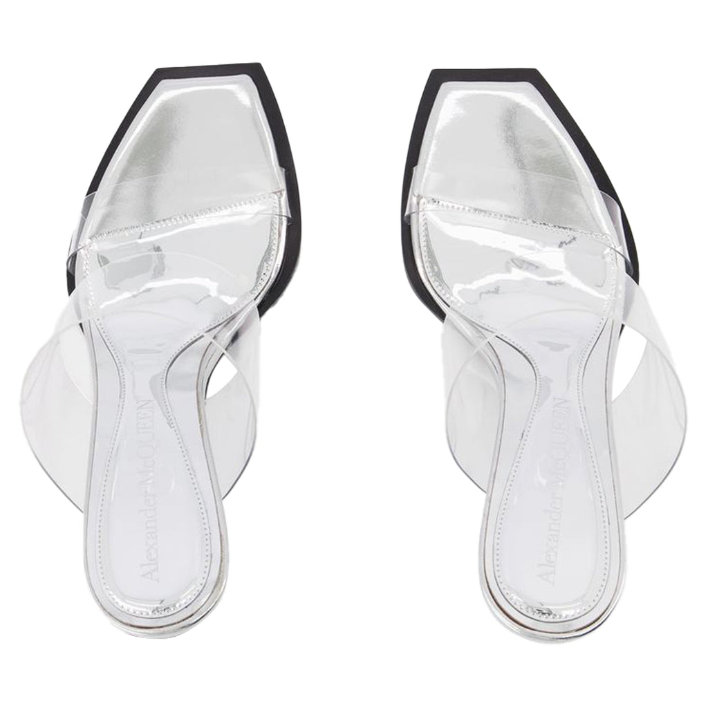 Sandals - Alexander Mcqueen - Clear - Leather