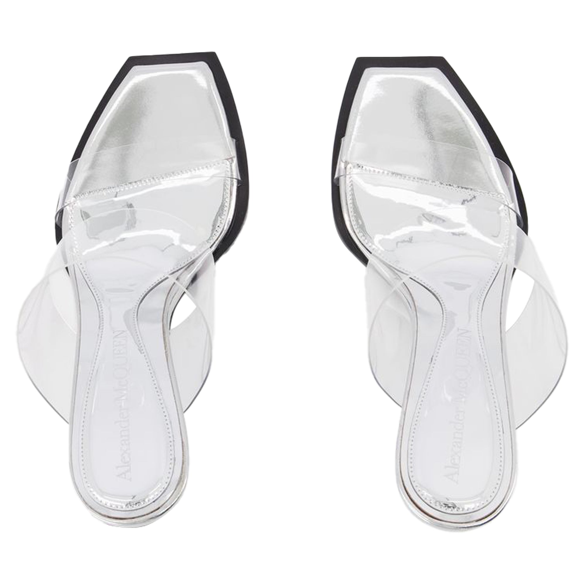 Sandals - Alexander Mcqueen - Clear - Leather
