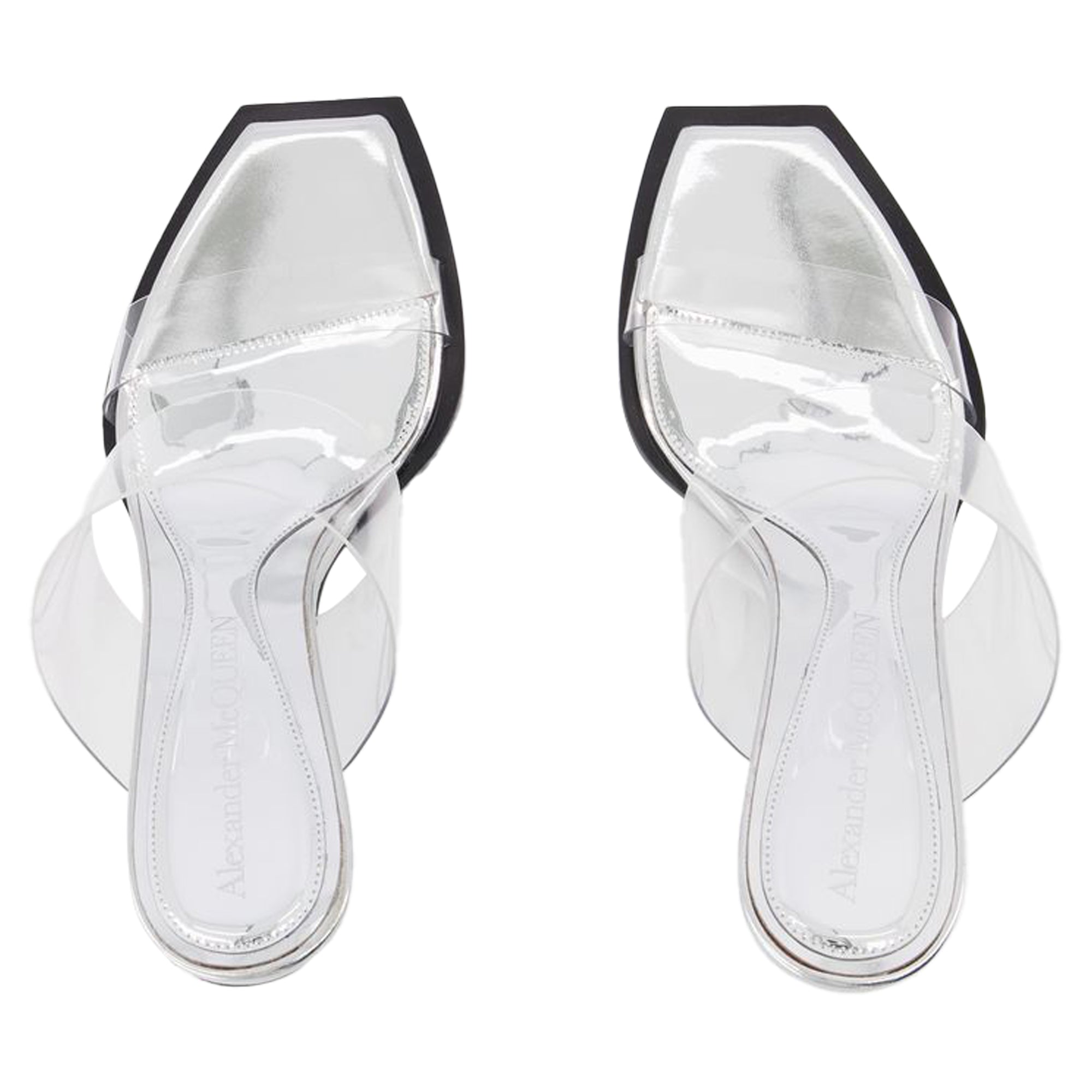 Sandals - Alexander Mcqueen - Clear - Leather