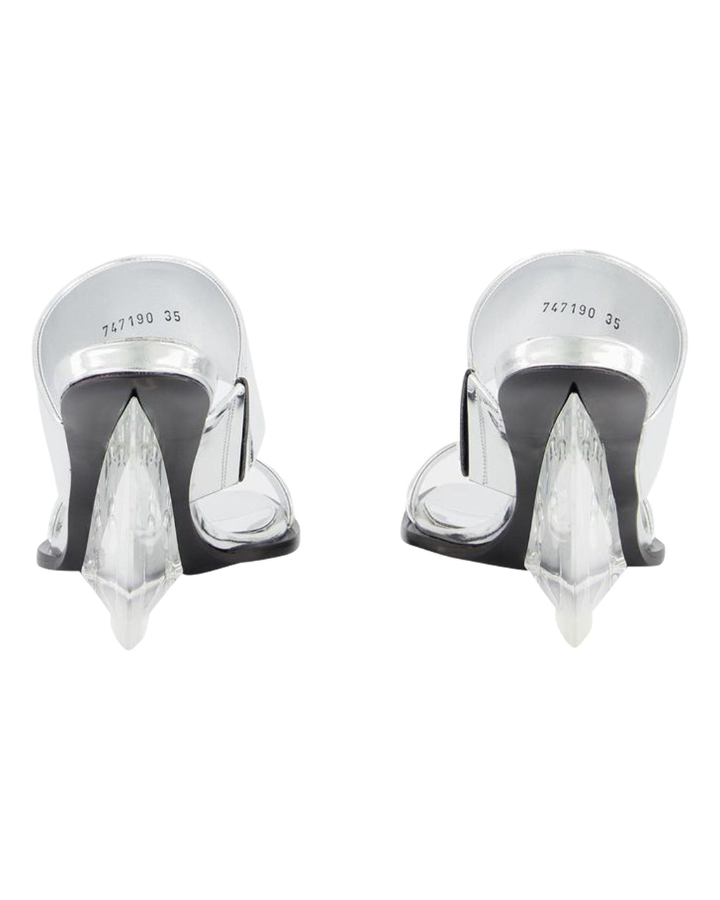 Sandals - Alexander Mcqueen - Silver - Leather
