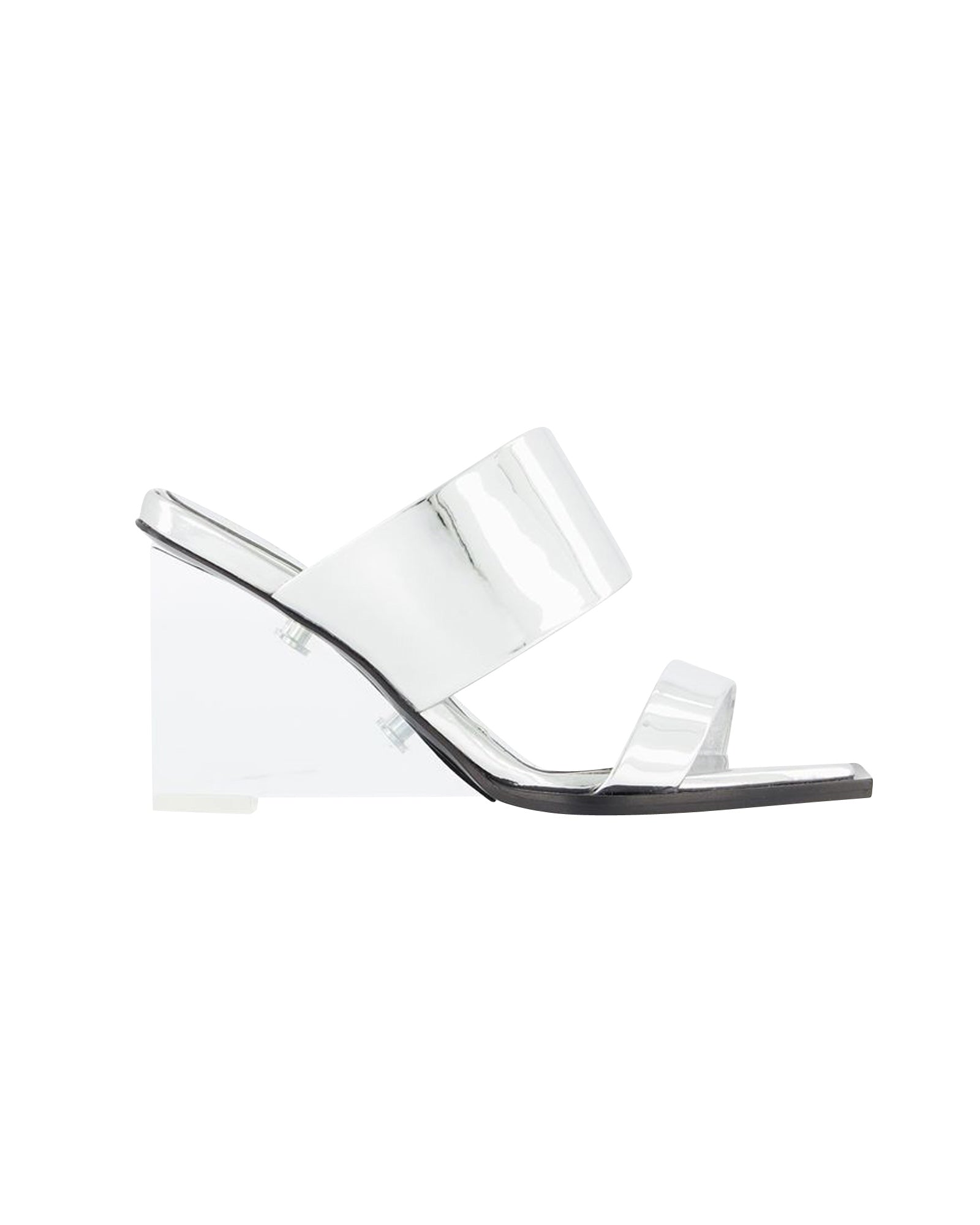 Sandals - Alexander Mcqueen - Silver - Leather