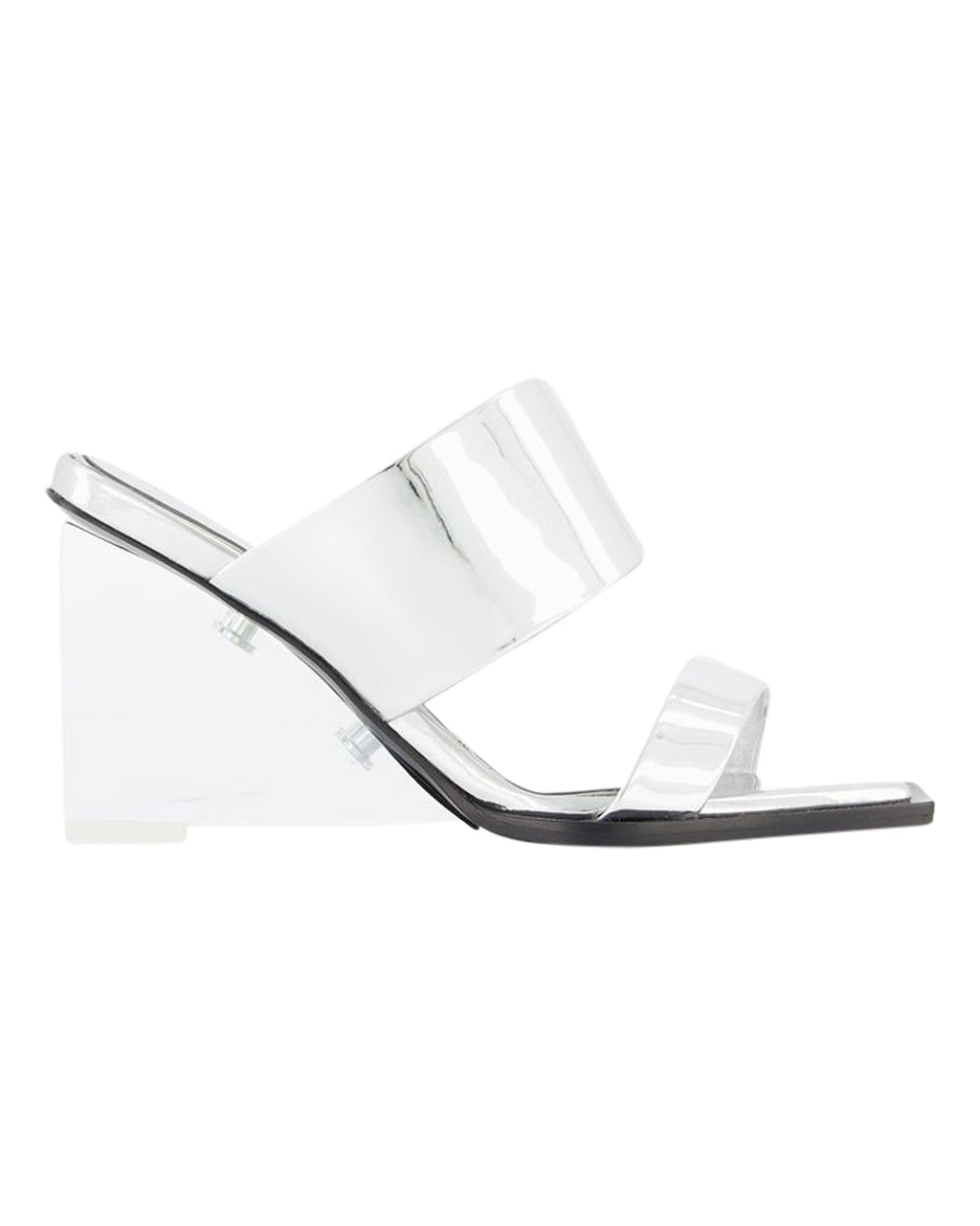 Sandals - Alexander Mcqueen - Silver - Leather