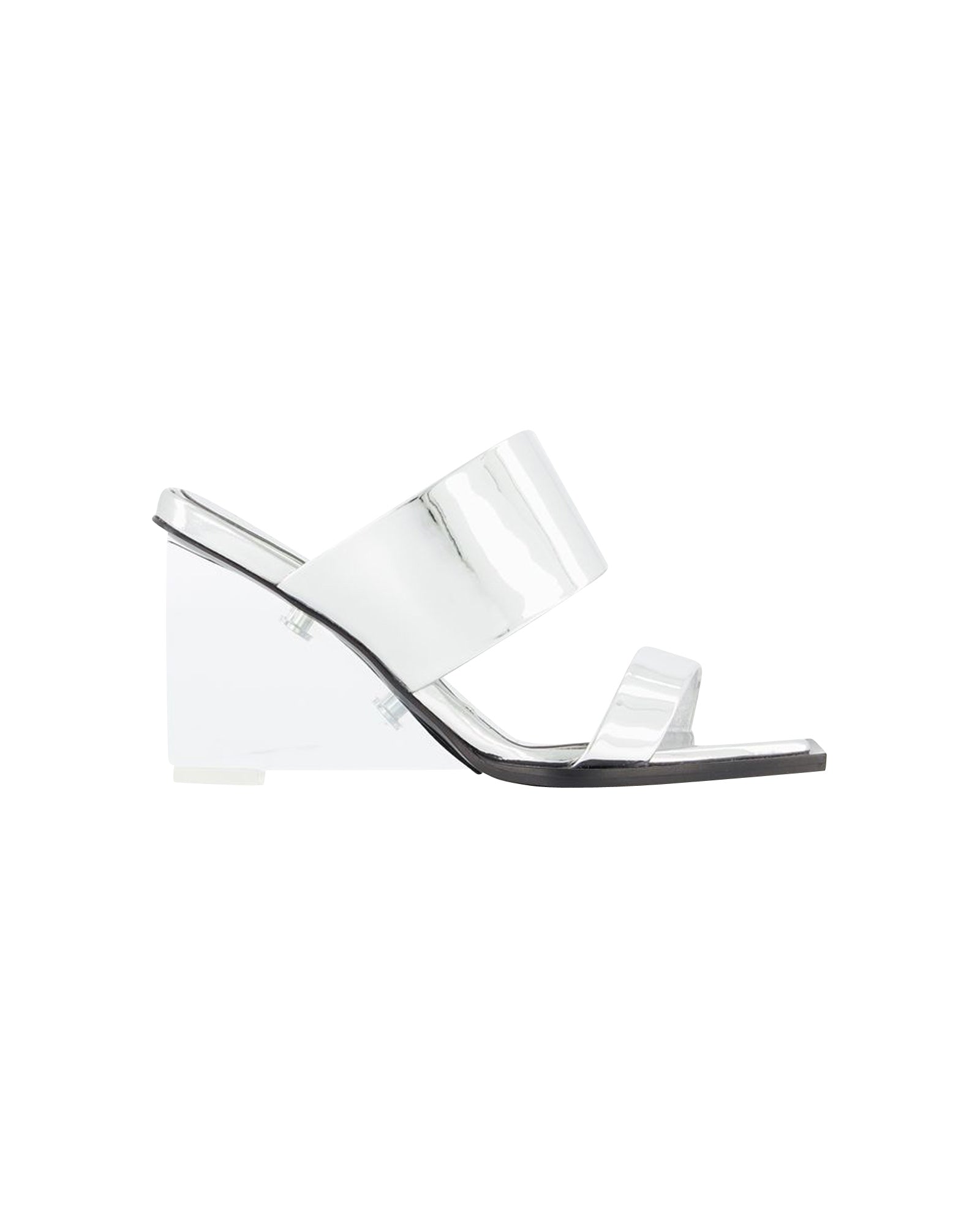 Sandals - Alexander Mcqueen - Silver - Leather