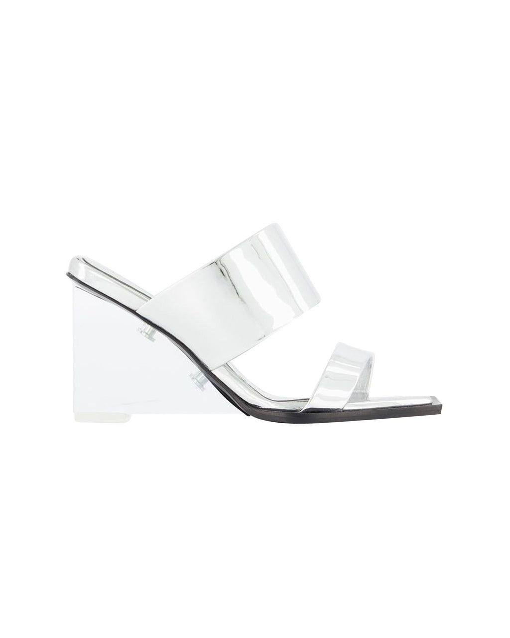 Sandals - Alexander Mcqueen - Silver - Leather