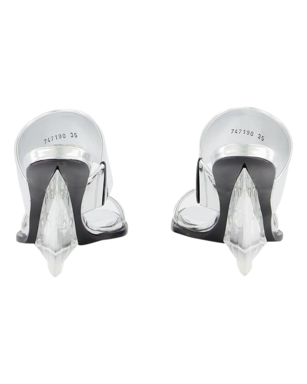 Sandals - Alexander Mcqueen - Silver - Leather