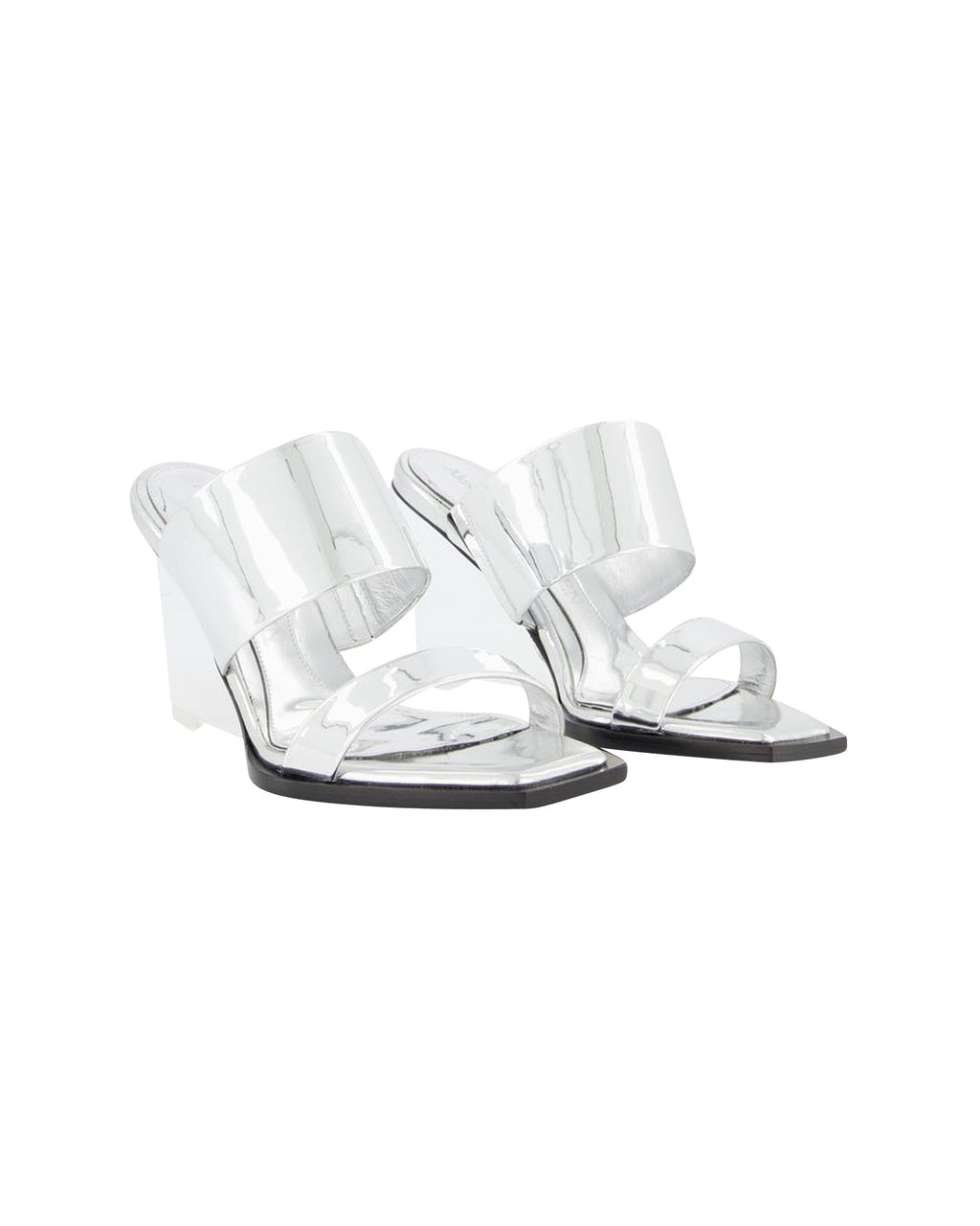 Sandals - Alexander Mcqueen - Silver - Leather