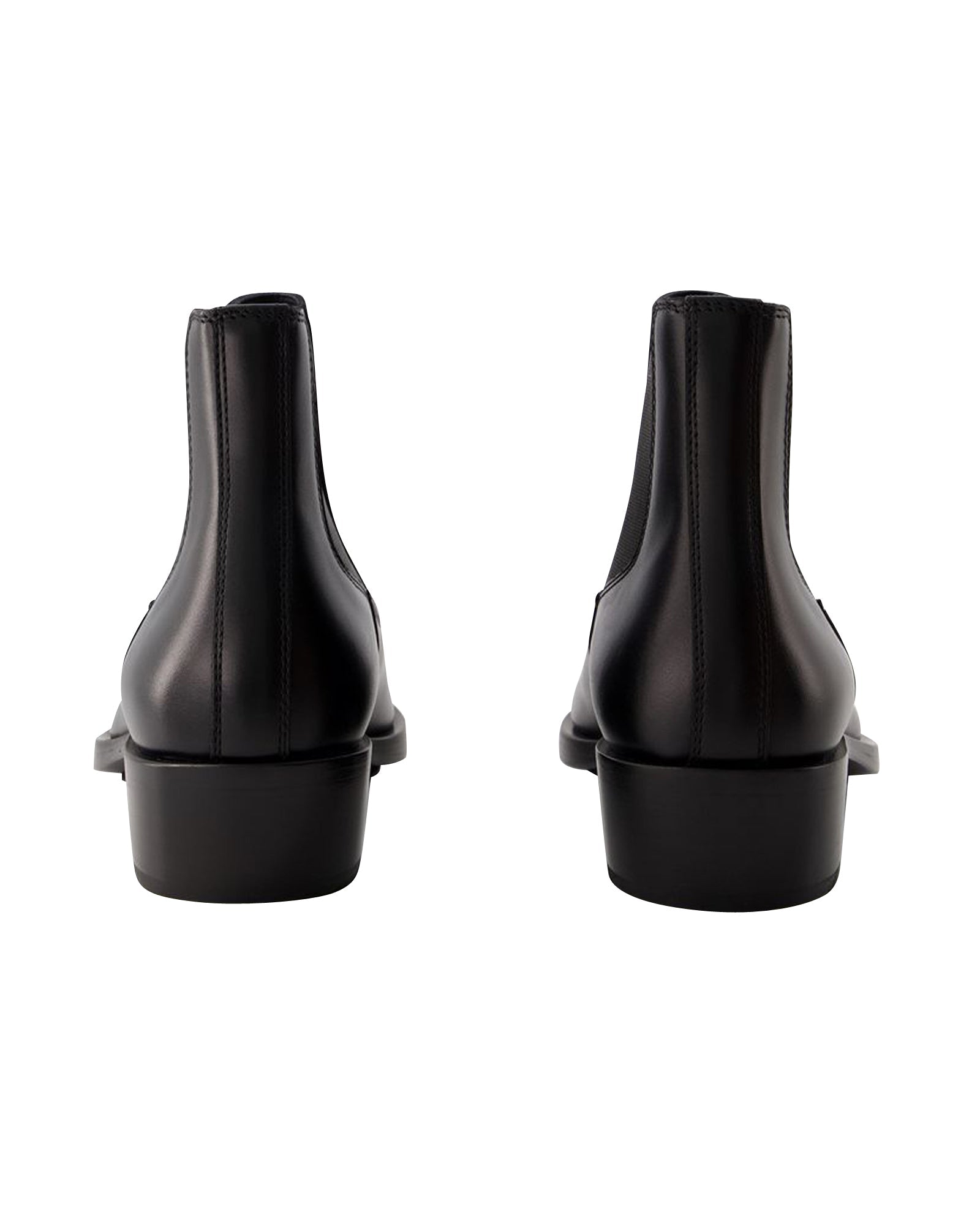 Chelsea Boots - Alexander Mcqueen - Leather - Black/ Silver