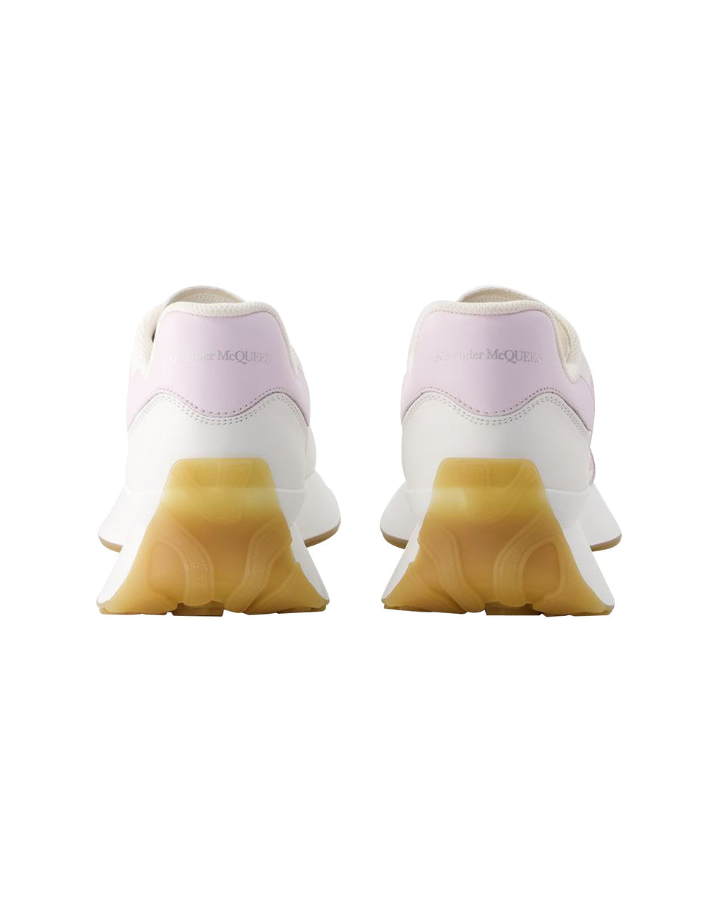 Sprint Runner Sneakers - Alexander Mcqueen - Leather - White