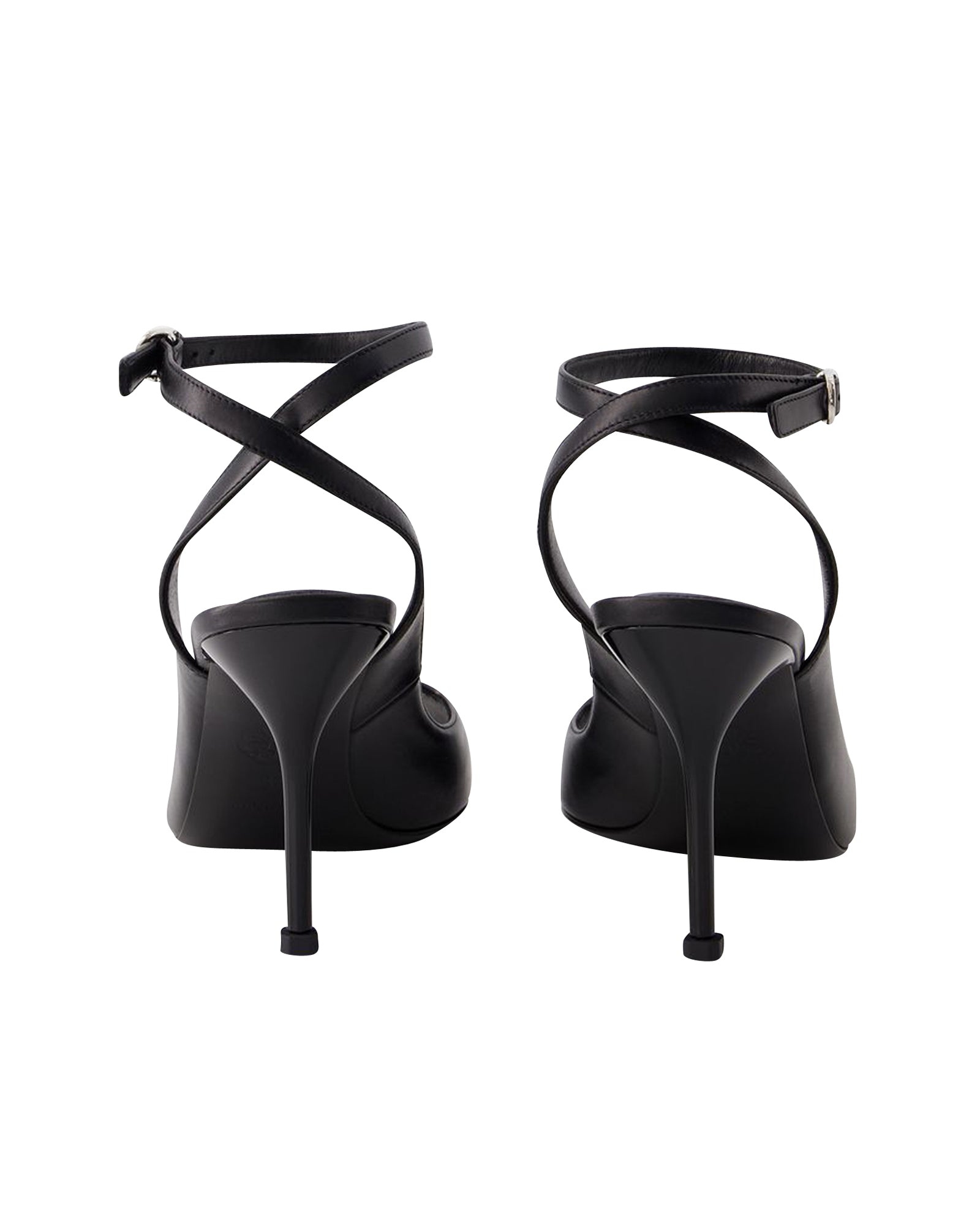 Punk Sandals - Alexander Mcqueen - Leather - Black/Silver