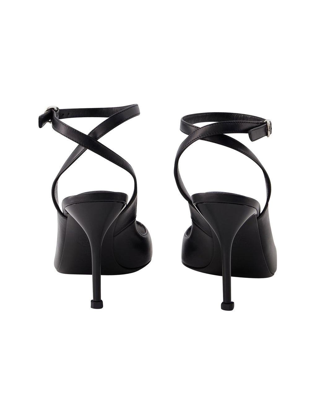 Punk Sandals - Alexander Mcqueen - Leather - Black/Silver