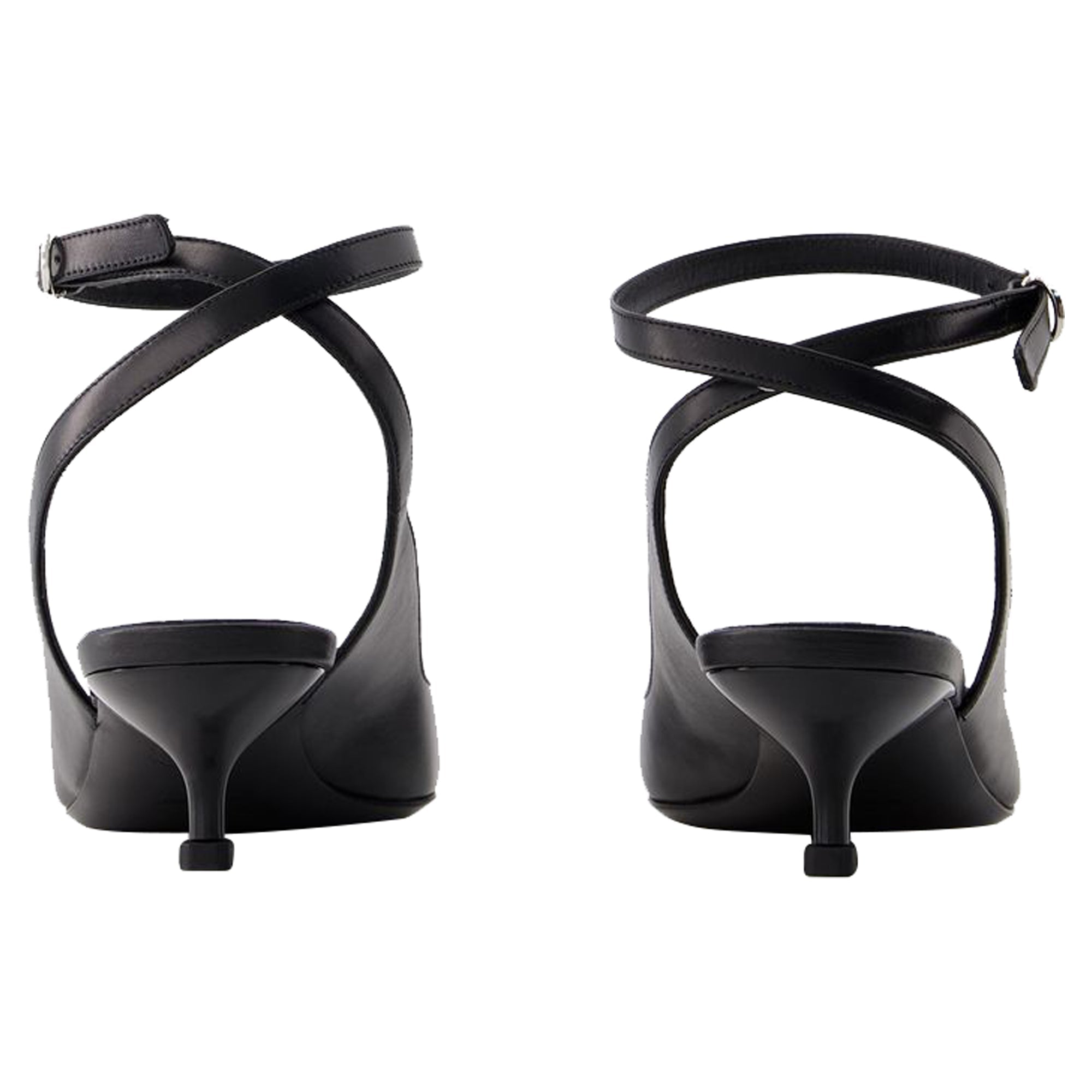 Punk Sandals - Alexander Mcqueen - Leather - Black/Silver