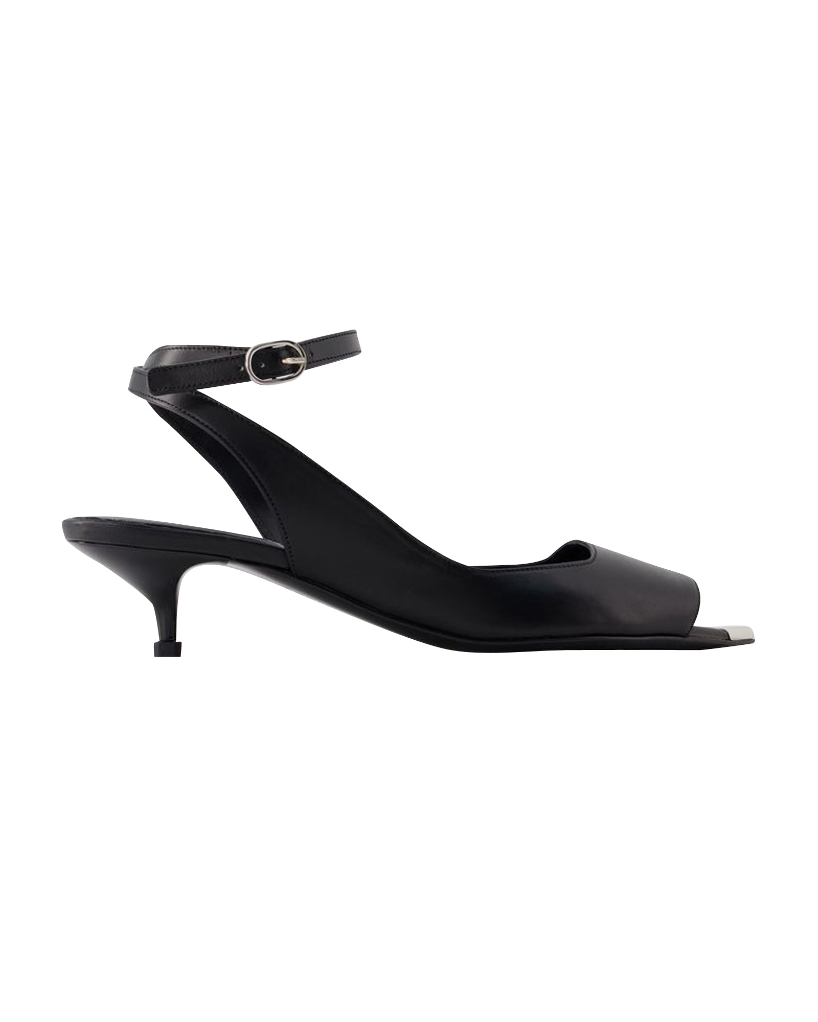 Punk Sandals - Alexander Mcqueen - Leather - Black/Silver