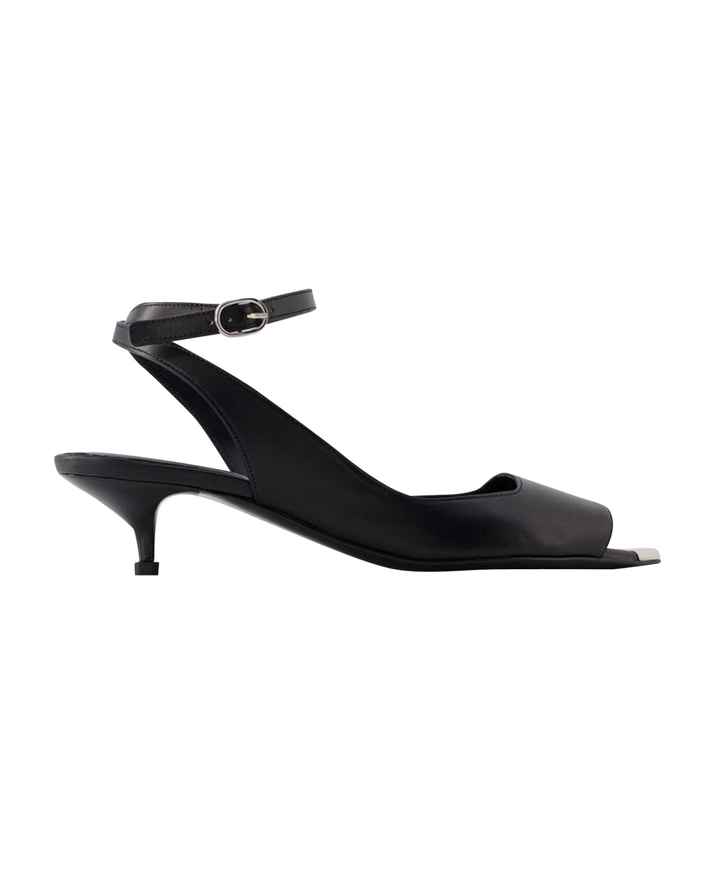 Punk Sandals - Alexander Mcqueen - Leather - Black/Silver