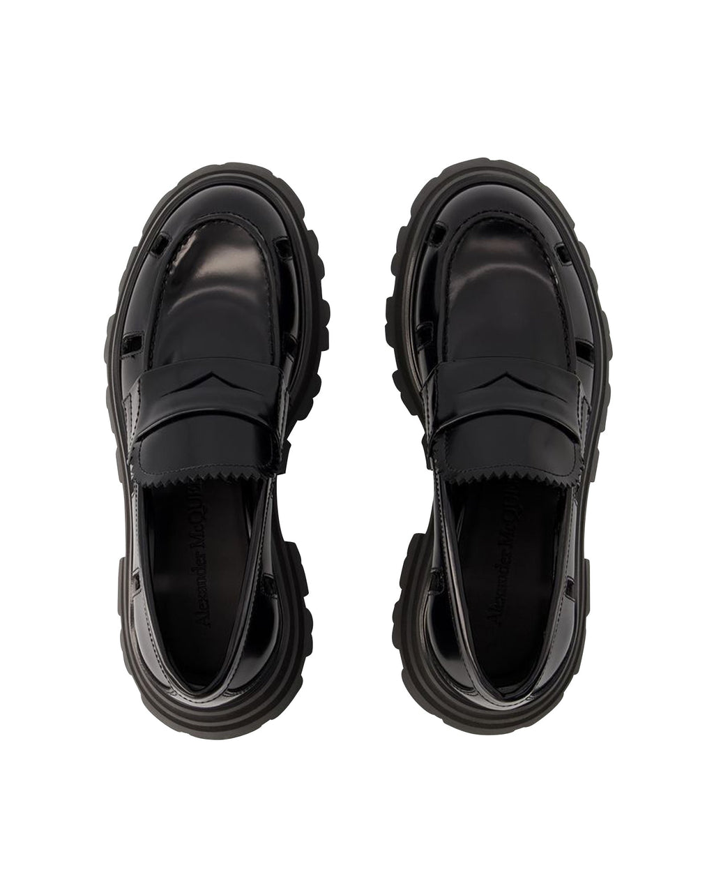 Wander Ankle Boots - Alexander Mcqueen - Black/White - Leather