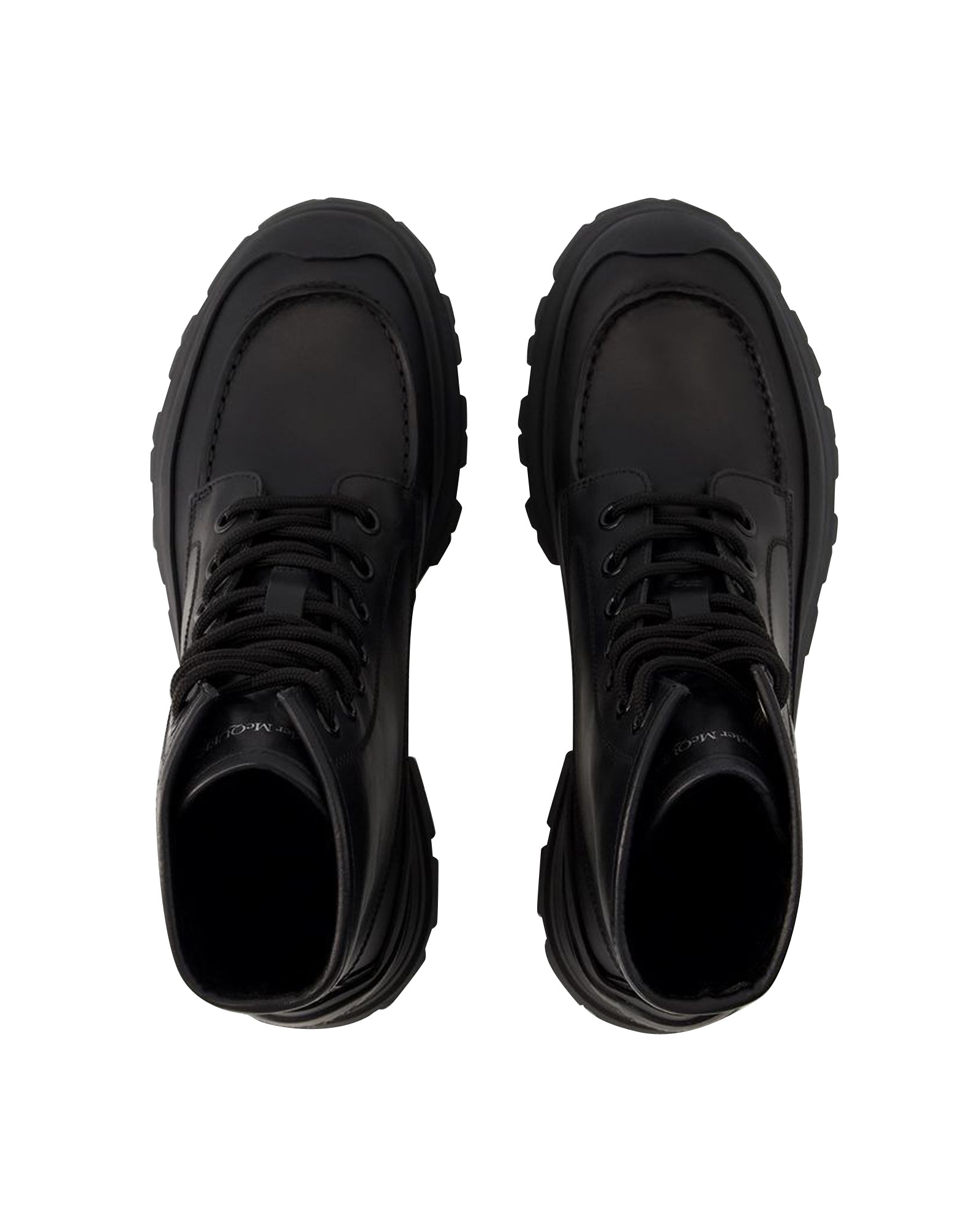 Tread Ankle Boots - Alexander Mcqueen - Leather - Black