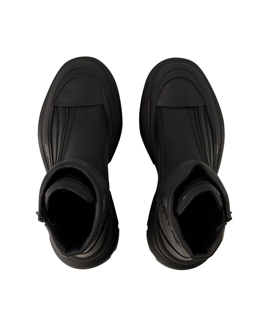 Tread Ankle Boots - Alexander Mcqueen - Leather - Black