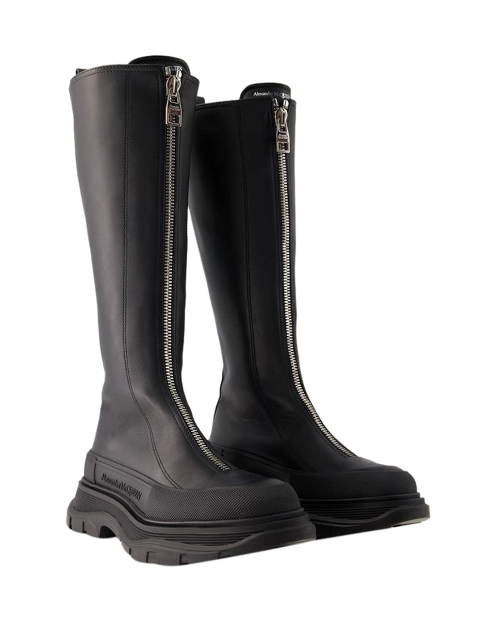 Tread Slick Boots - Alexander Mcqueen - Leather - Black
