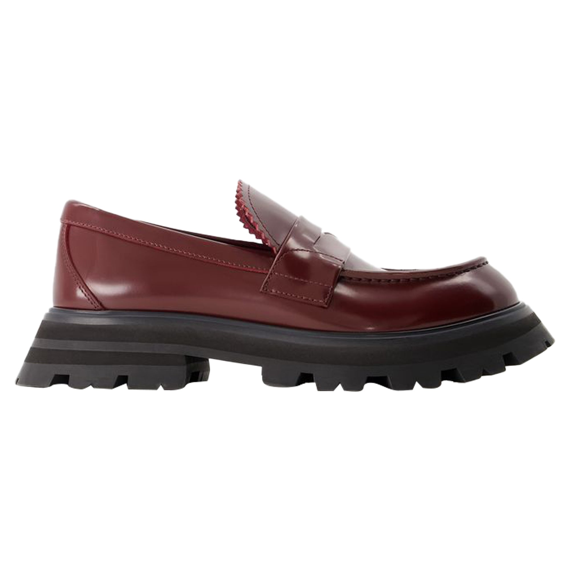 Loafers - Alexander Mcqueen - Leather - Dark Burgundy