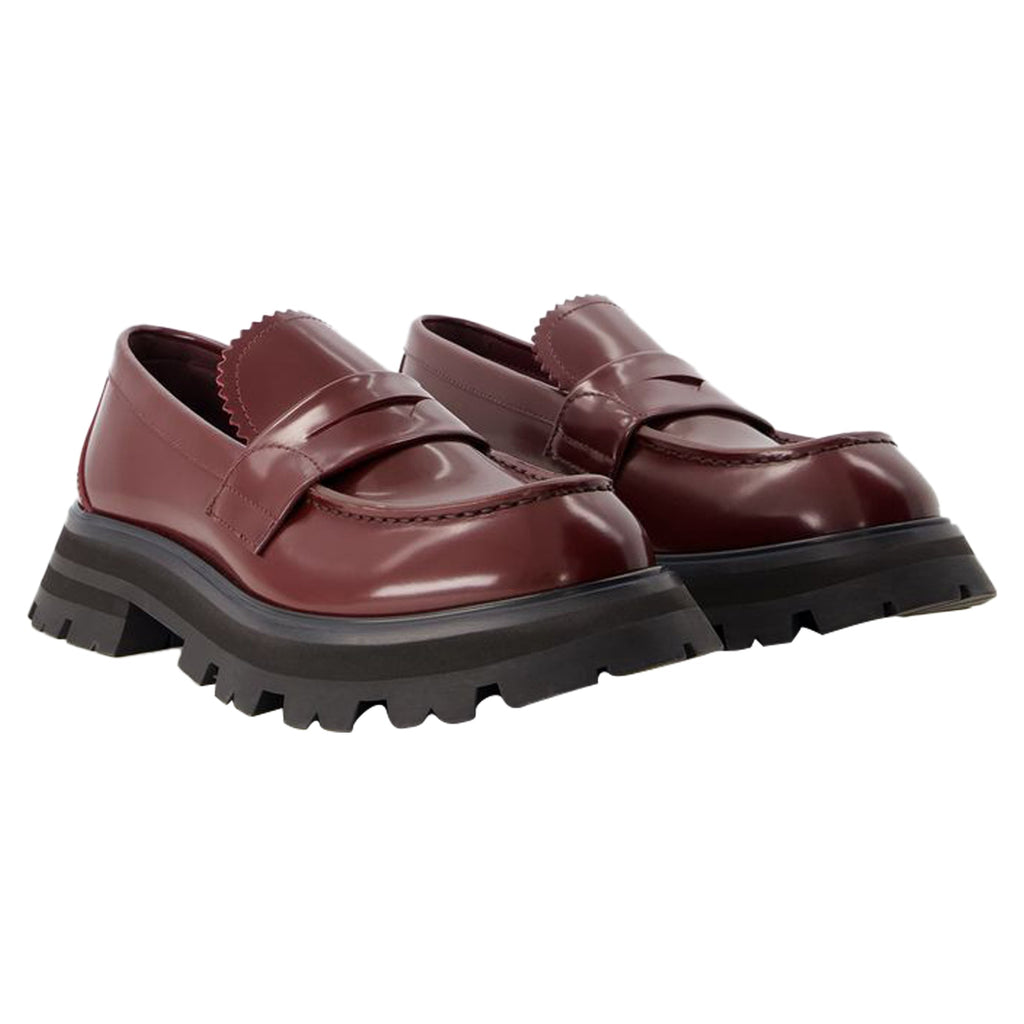 Loafers - Alexander Mcqueen - Leather - Dark Burgundy
