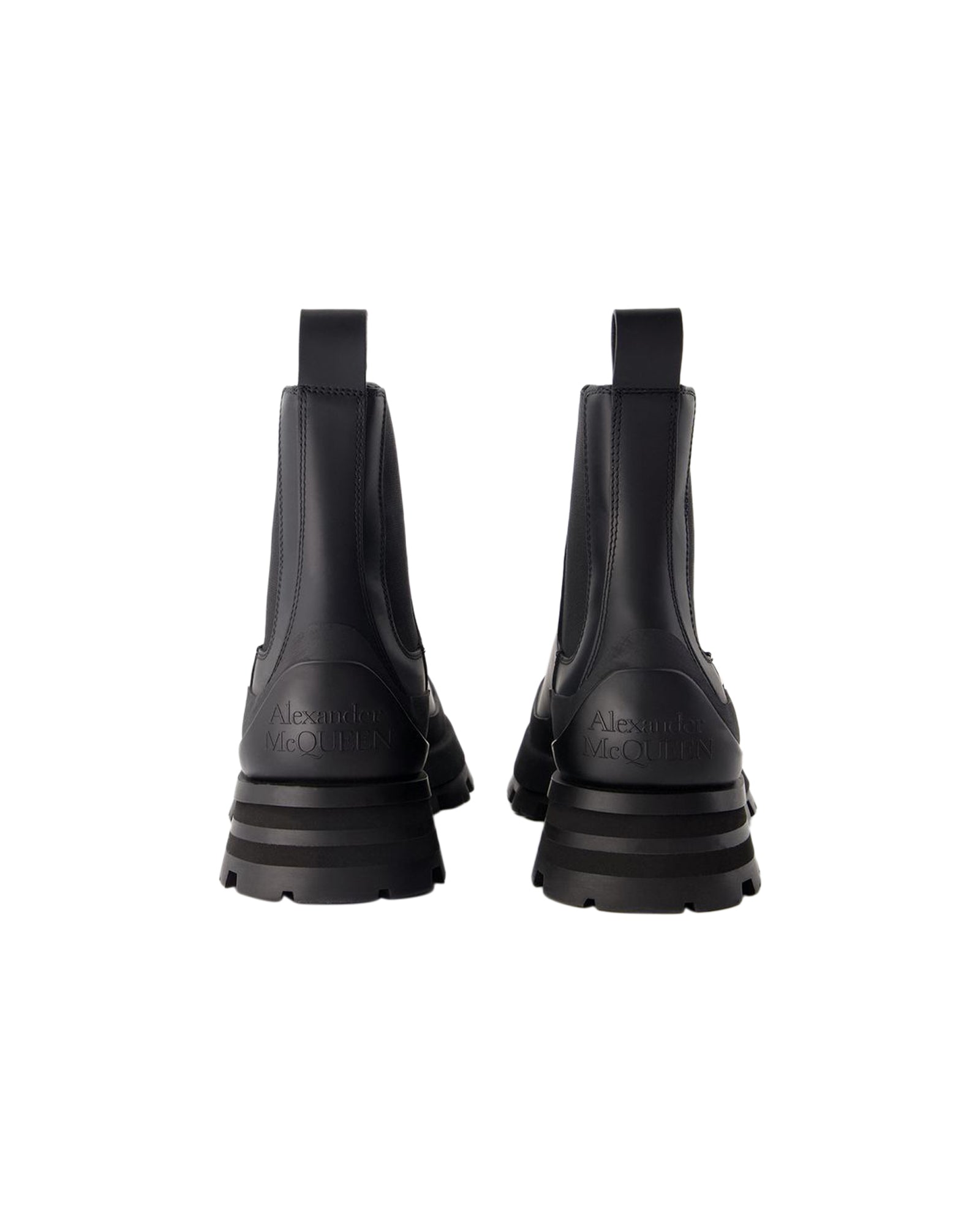 Wander Ankle Boots - Alexander McQueen - Calfskin - Black