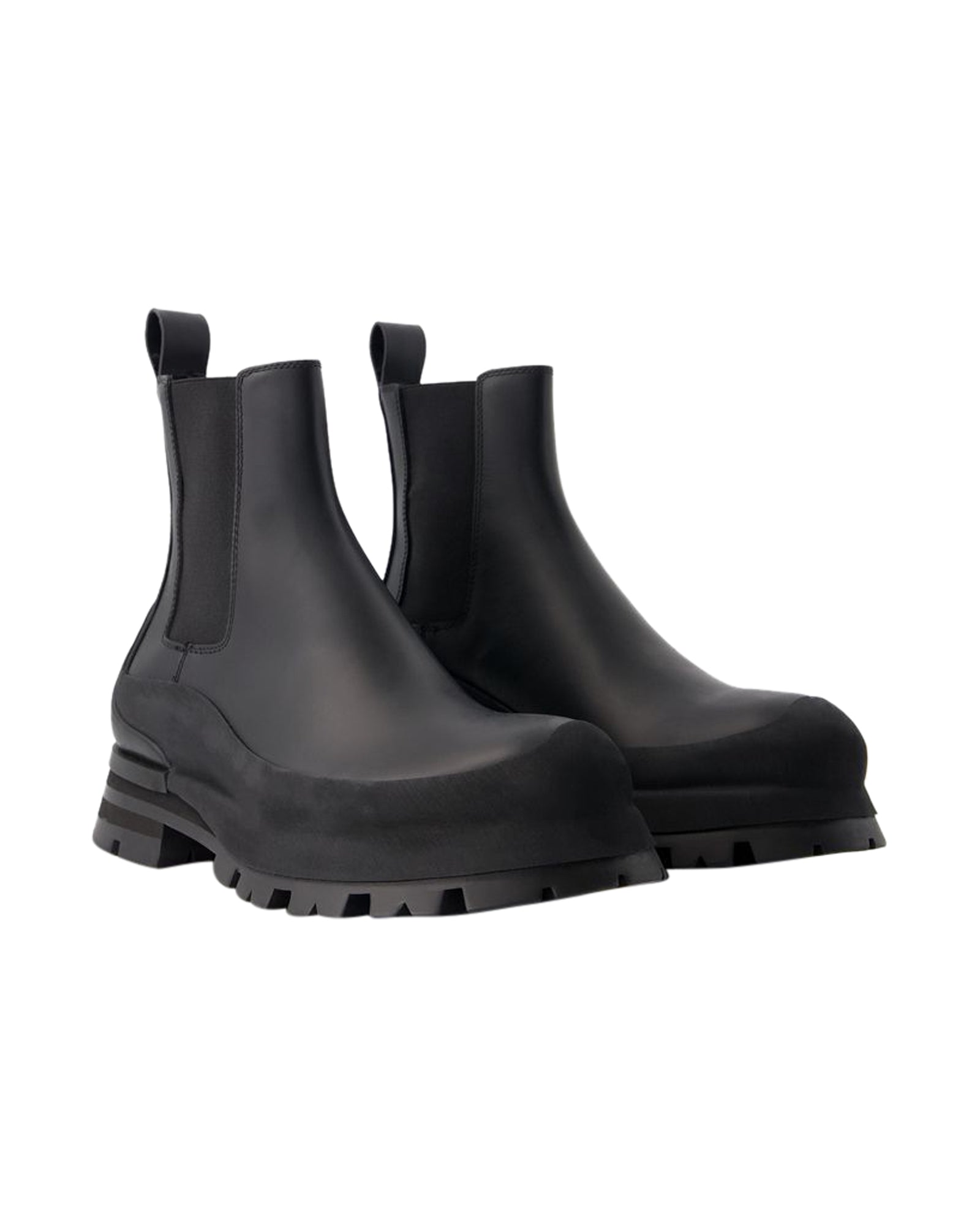 Wander Ankle Boots - Alexander McQueen - Calfskin - Black