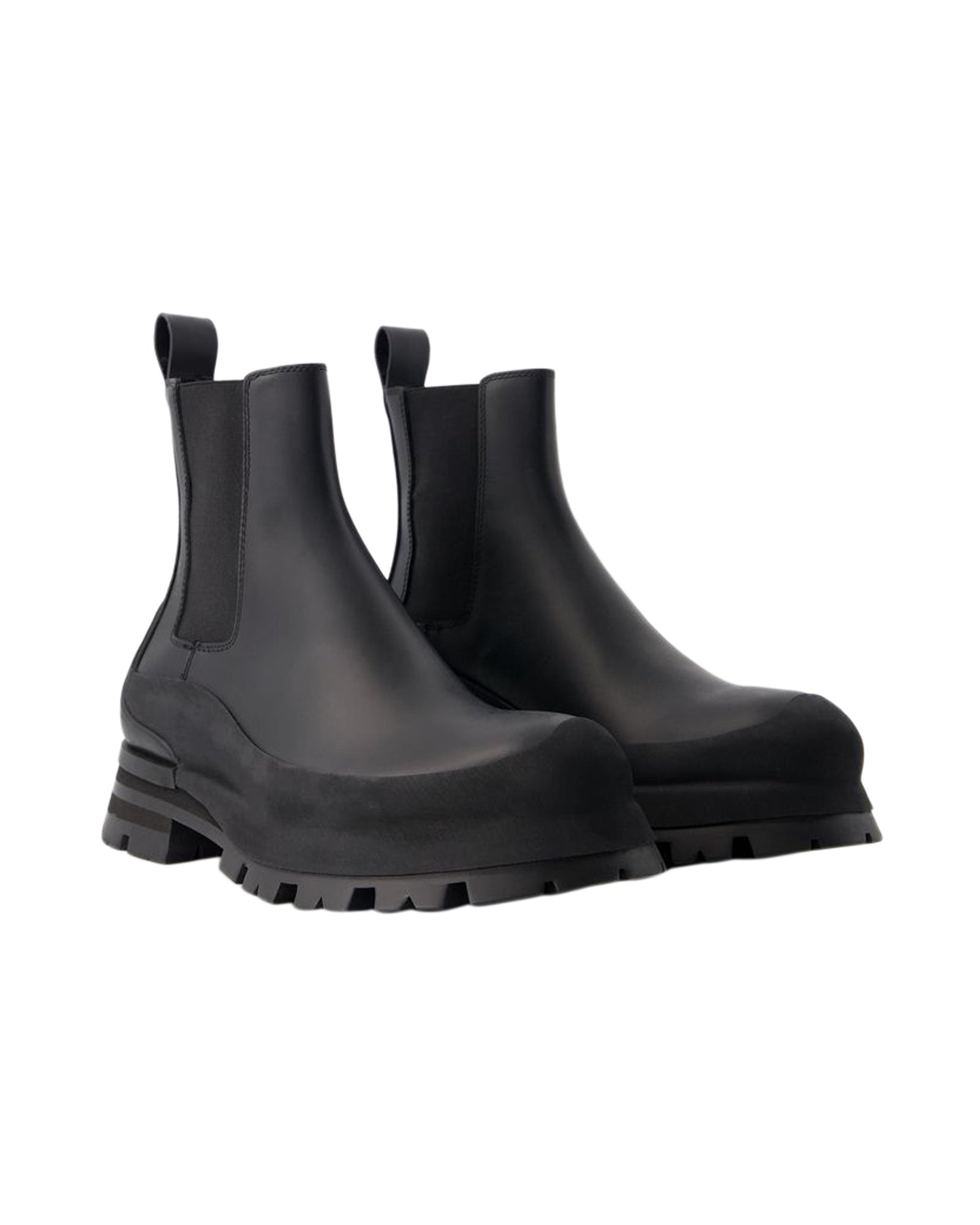 Wander Ankle Boots - Alexander McQueen - Calfskin - Black
