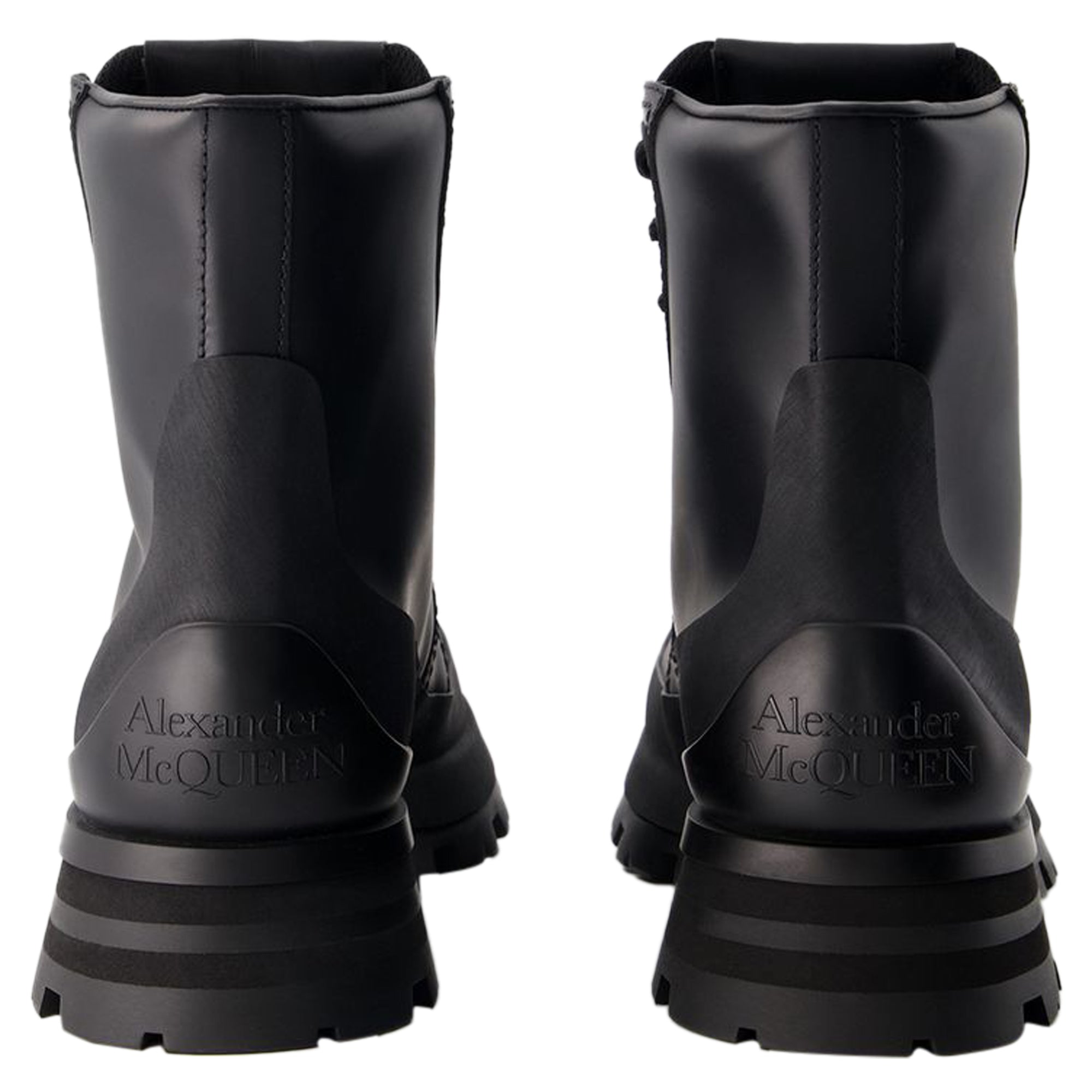 Wander Ankle Boots - Alexander McQueen - Calfskin - Black