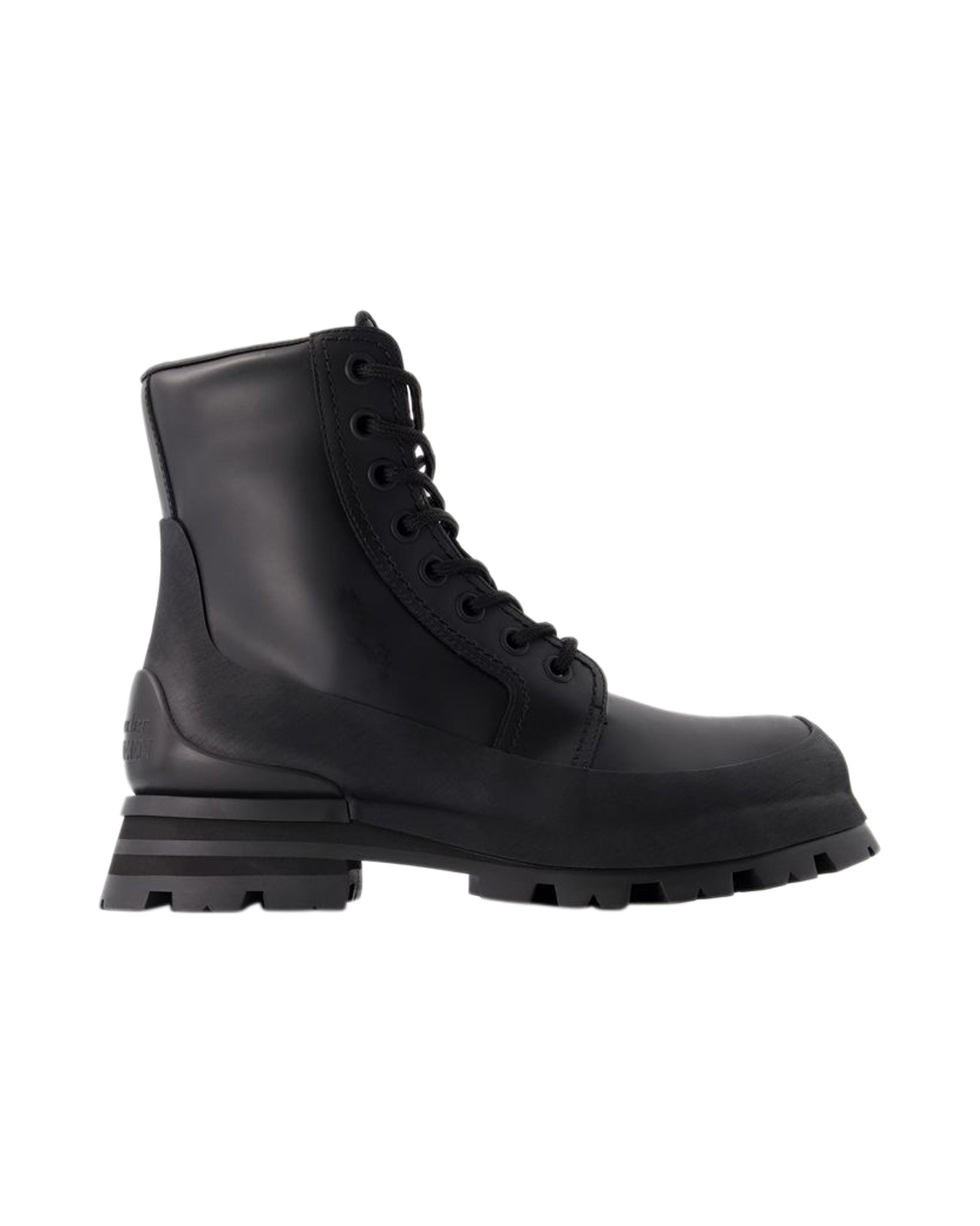 Wander Ankle Boots - Alexander McQueen - Calfskin - Black