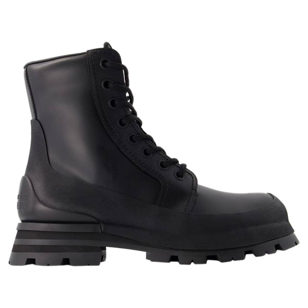 Wander Ankle Boots - Alexander McQueen - Calfskin - Black