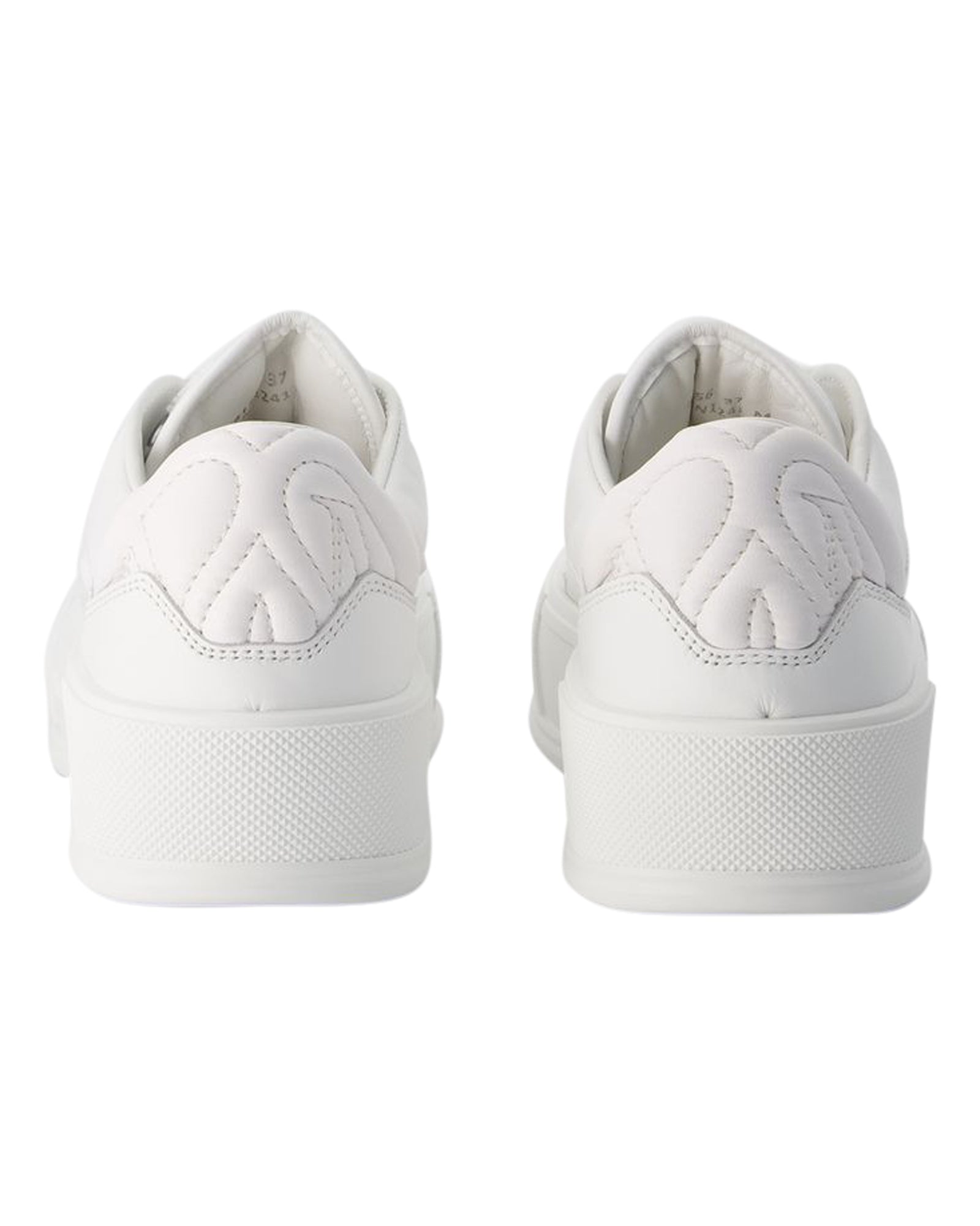 Deck Sneakers - Alexander McQueen - Calfskin - White