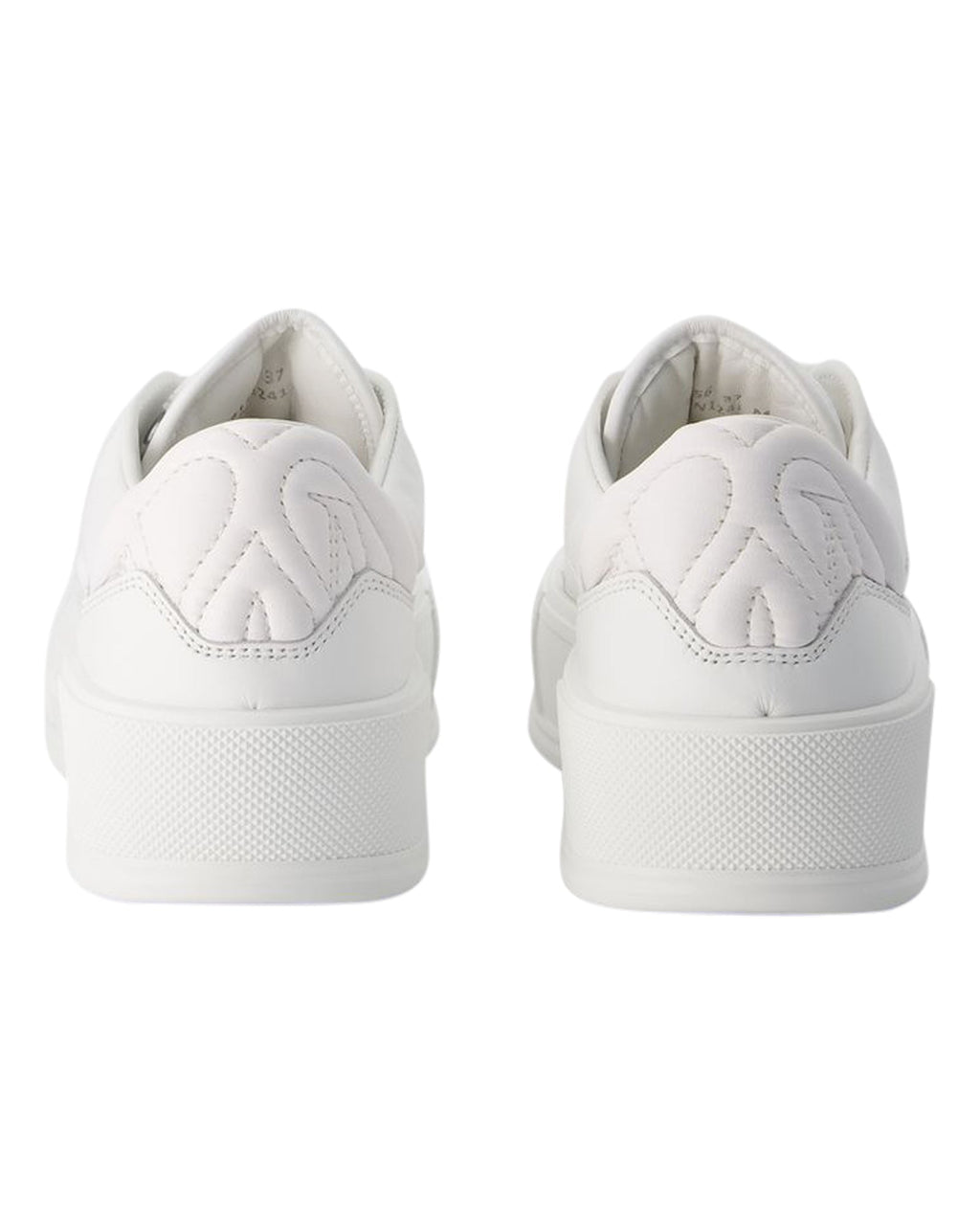 Deck Sneakers - Alexander McQueen - Calfskin - White
