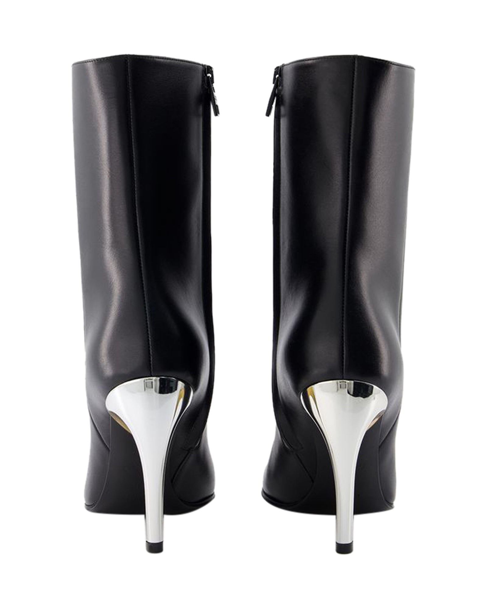 Seal Ankle Boots - Alexander McQueen - Calfskin - Black