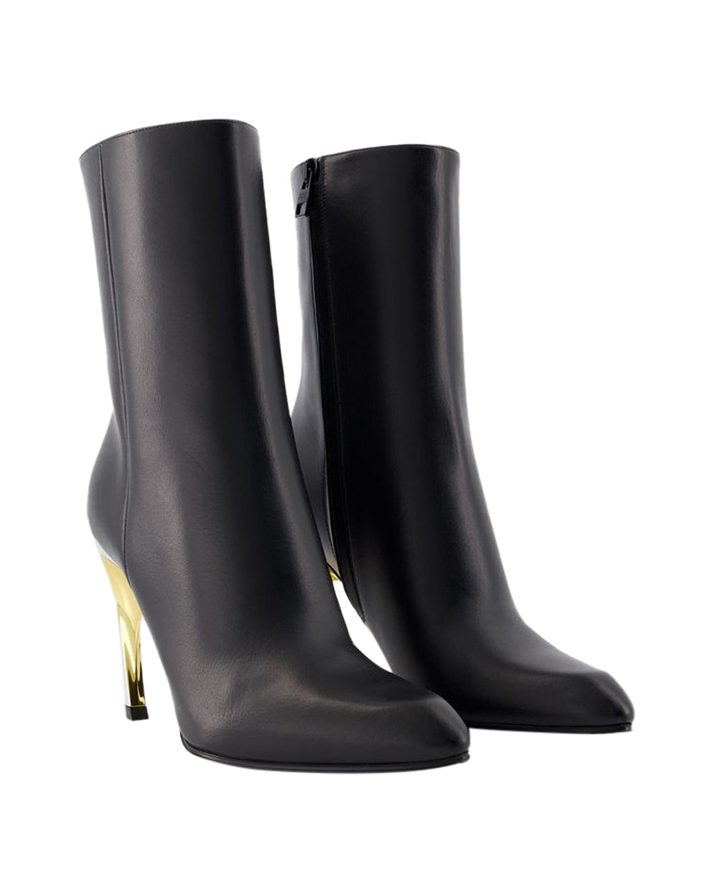 Seal Ankle Boots - Alexander McQueen - Calfskin - Black