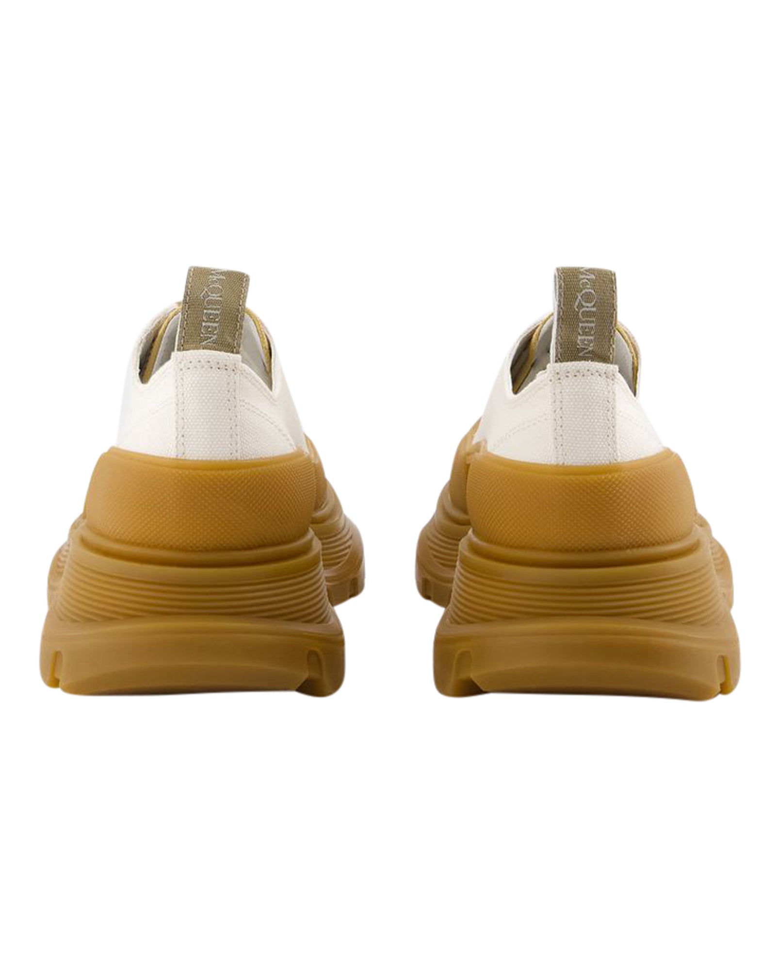 Tread Sneakers - Alexander McQueen - Leather - Beige