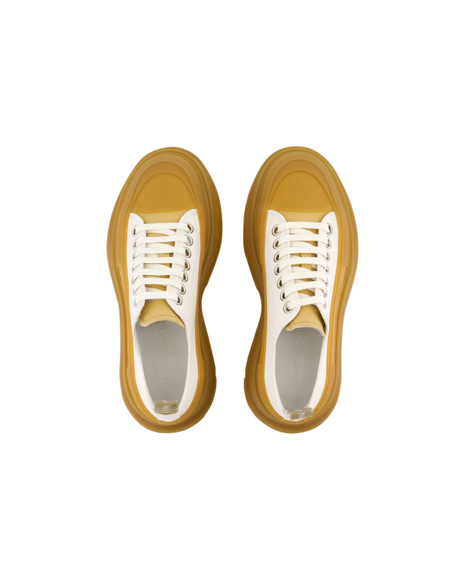 Tread Sneakers - Alexander McQueen - Leather - Beige