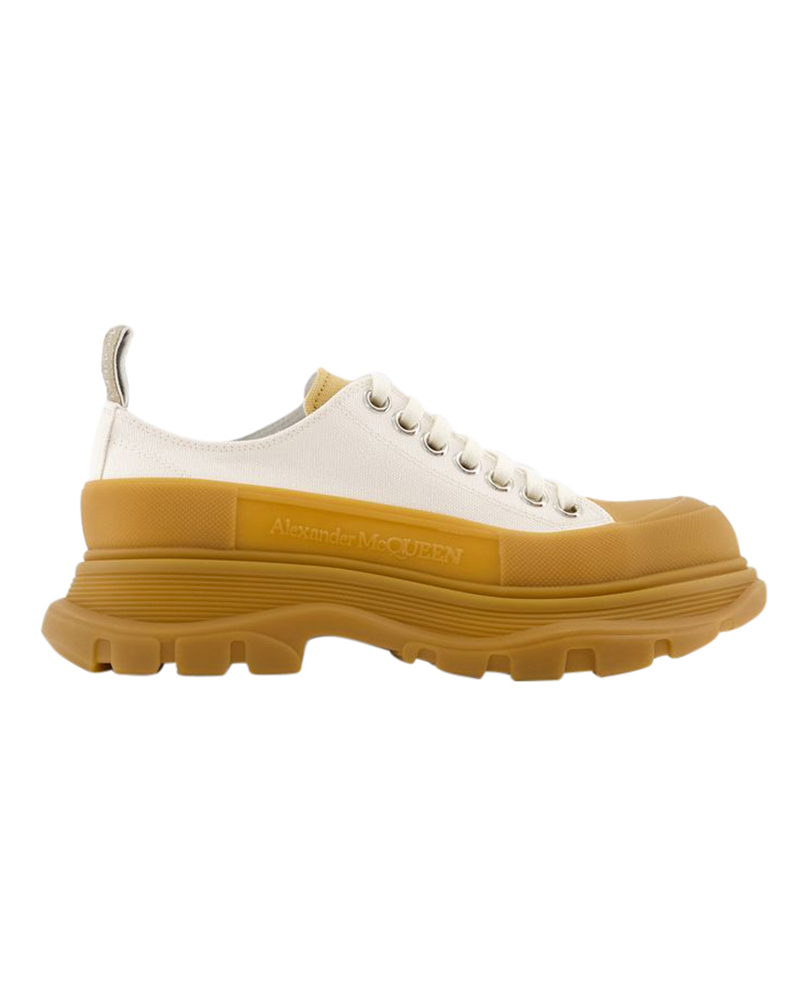 Tread Sneakers - Alexander McQueen - Leather - Beige