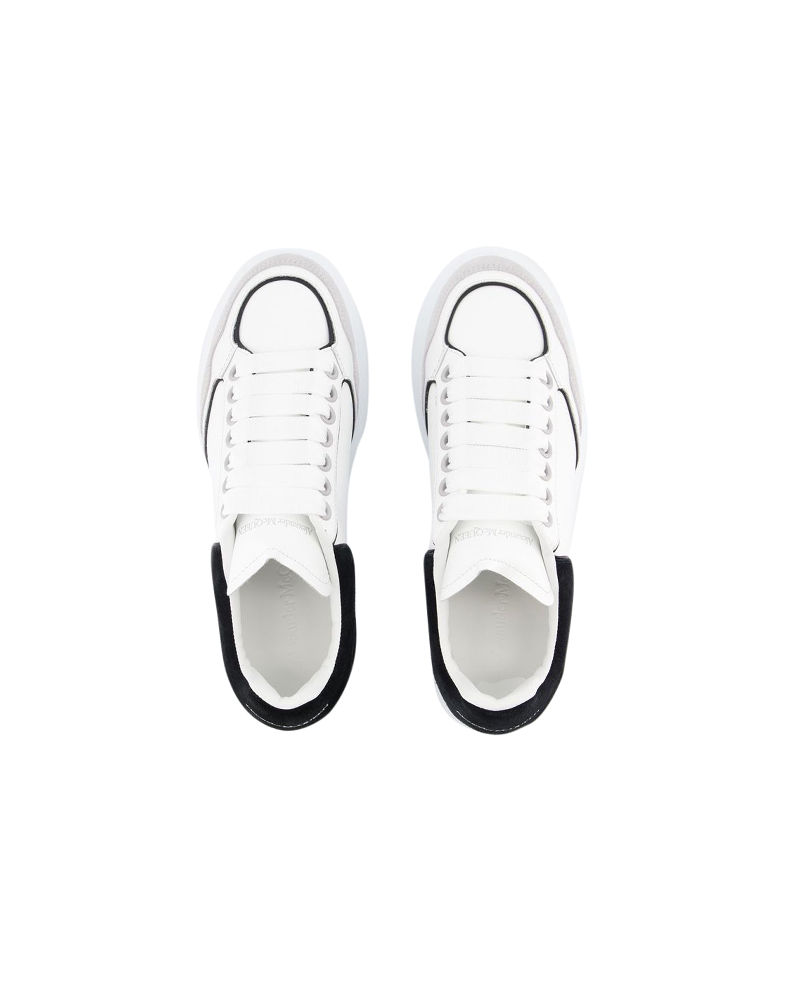 Oversized Sneakers - Alexander McQueen - Leather - Grey