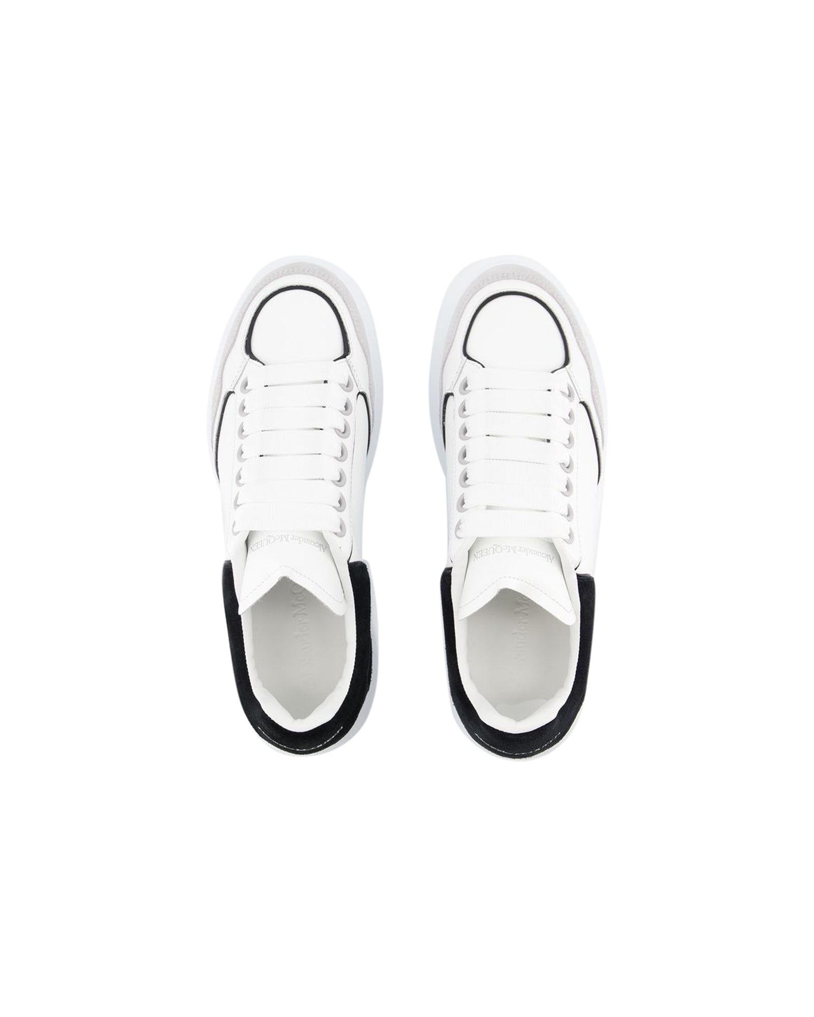 Oversized Sneakers - Alexander McQueen - Leather - Grey