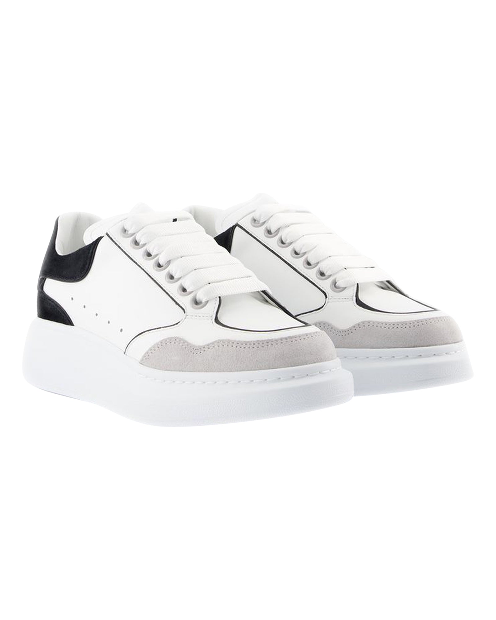 Oversized Sneakers - Alexander McQueen - Leather - Grey