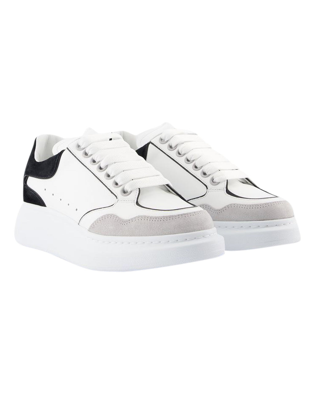 Oversized Sneakers - Alexander McQueen - Leather - Grey