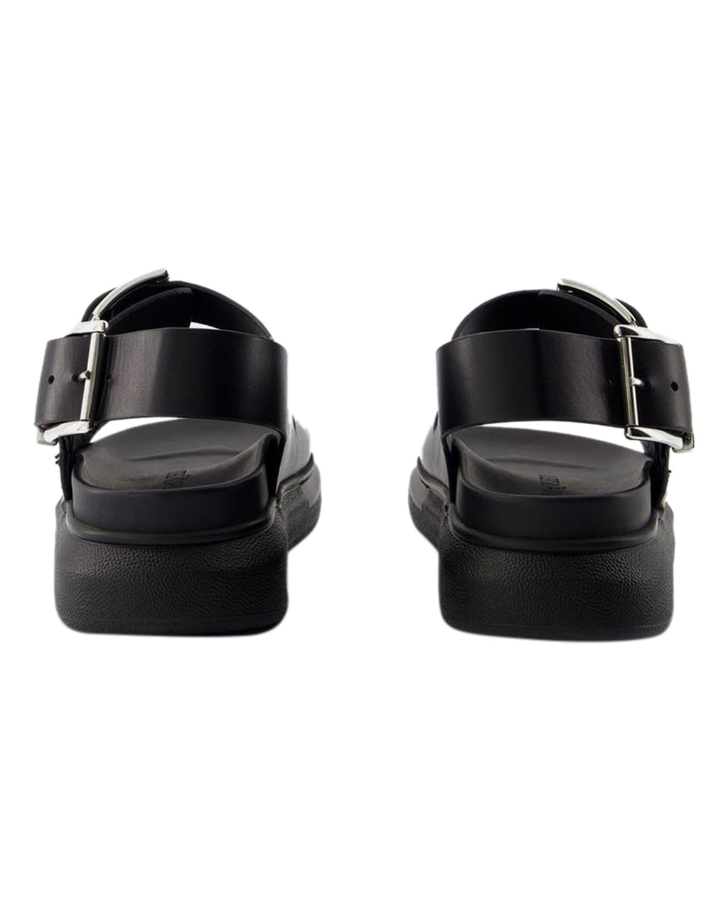 Seal Sandals - Alexander McQueen - Calfskin - Black