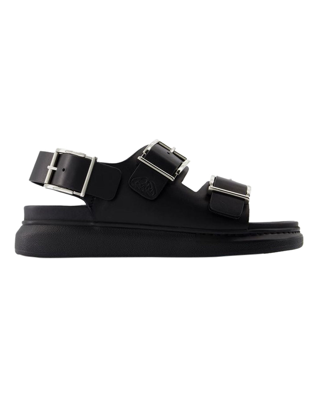 Seal Sandals - Alexander McQueen - Calfskin - Black