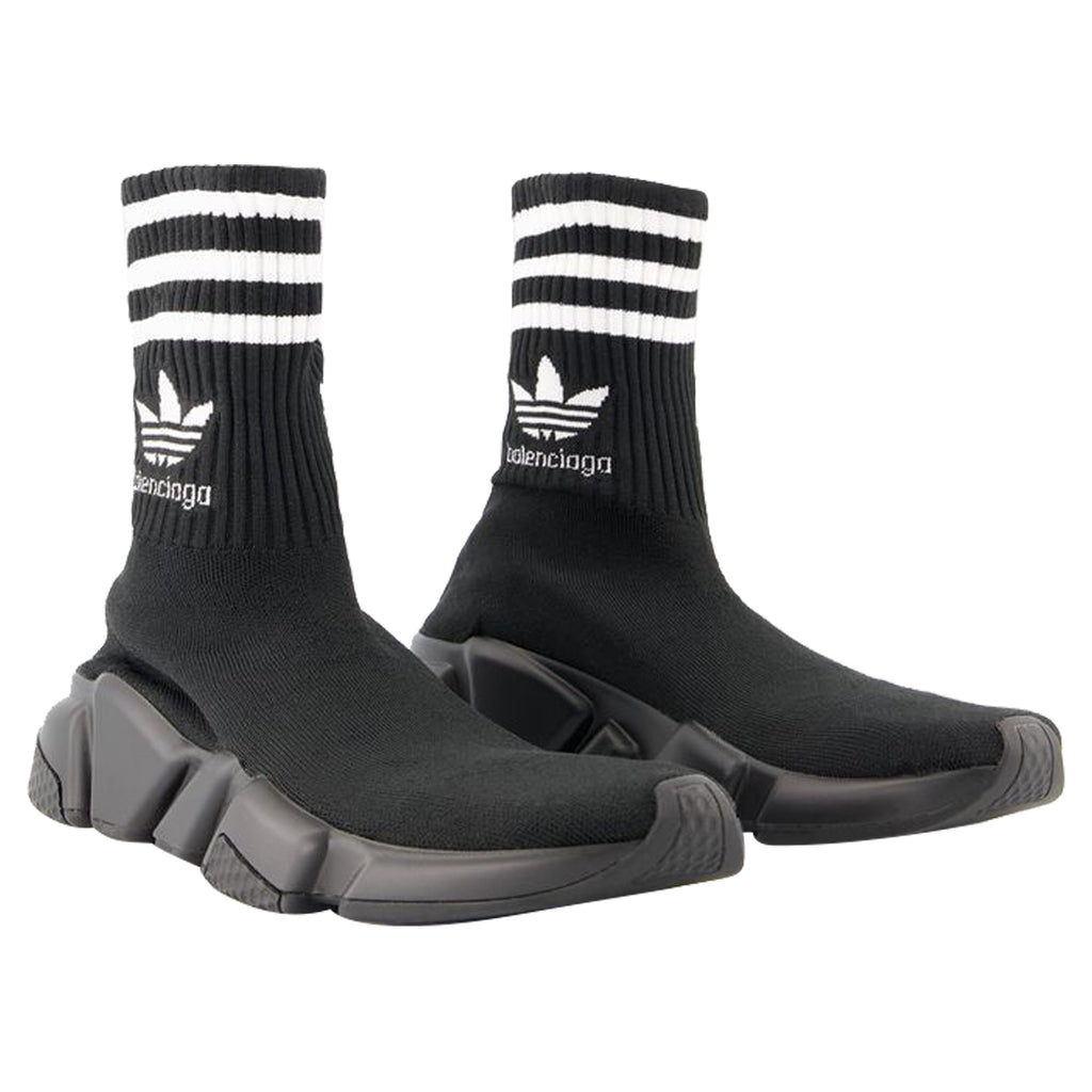 Women's Speed Lt Adidas Sneakers - Balenciaga - Black/Logo White