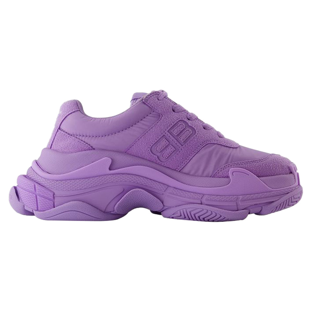Women's Triple S Sneakers - Balenciaga - Nylon - Lilac
