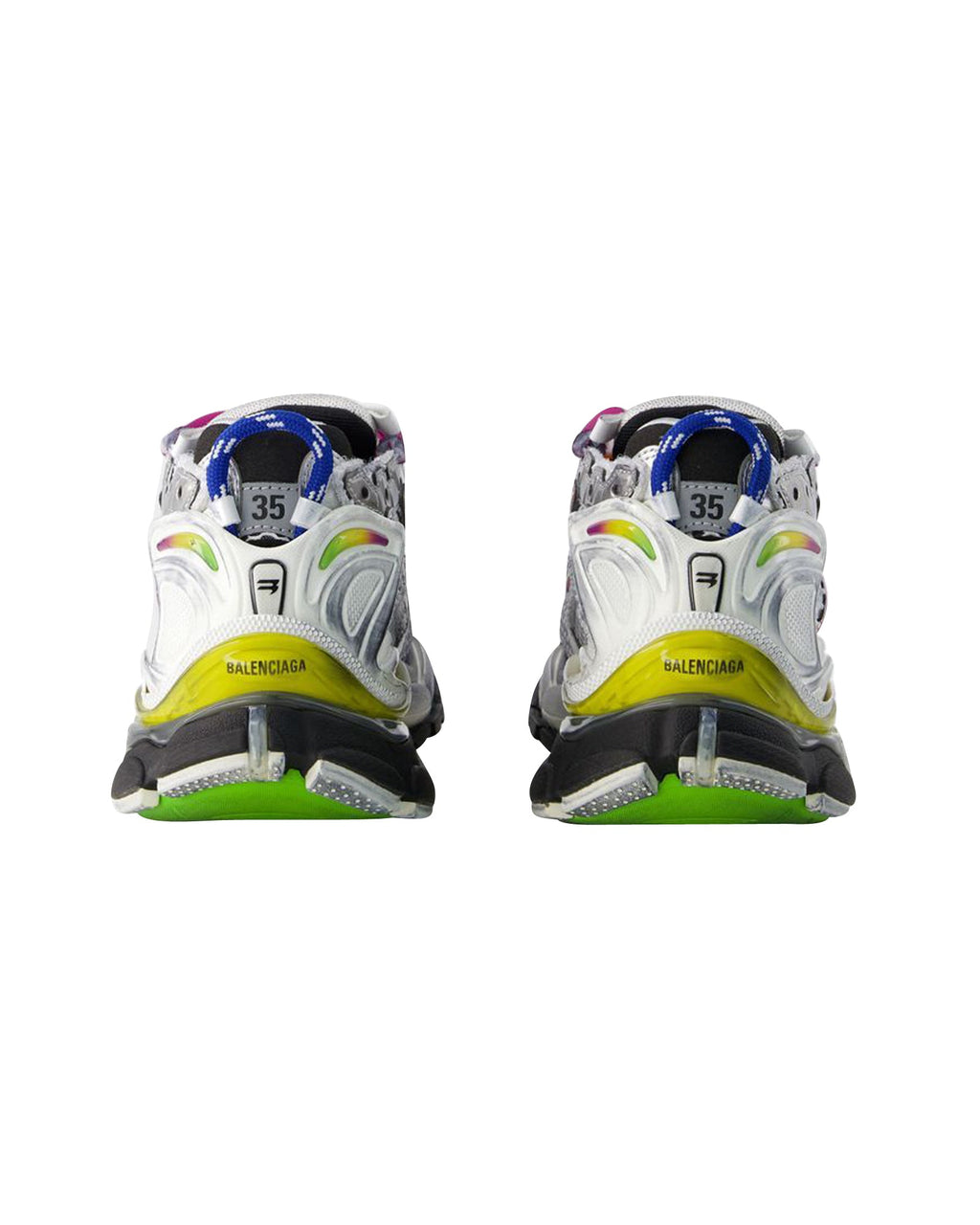Women's Runner Sneakers - Balenciaga - Mesh - Multicolor